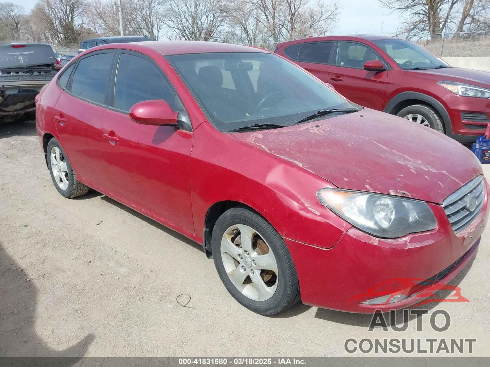 HYUNDAI ELANTRA 2010 - KMHDU4AD7AU871465