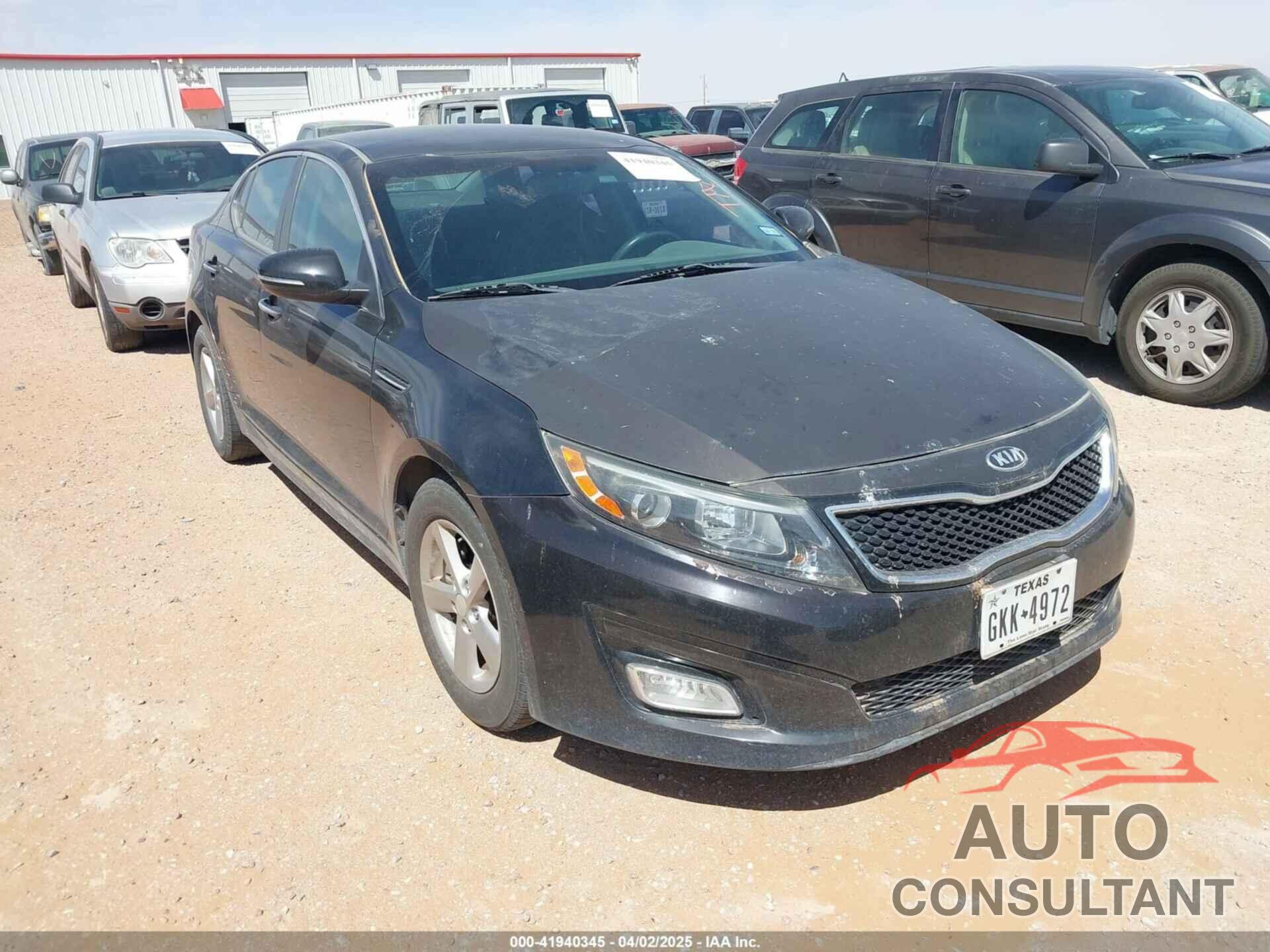 KIA OPTIMA 2015 - 5XXGM4A76FG379373
