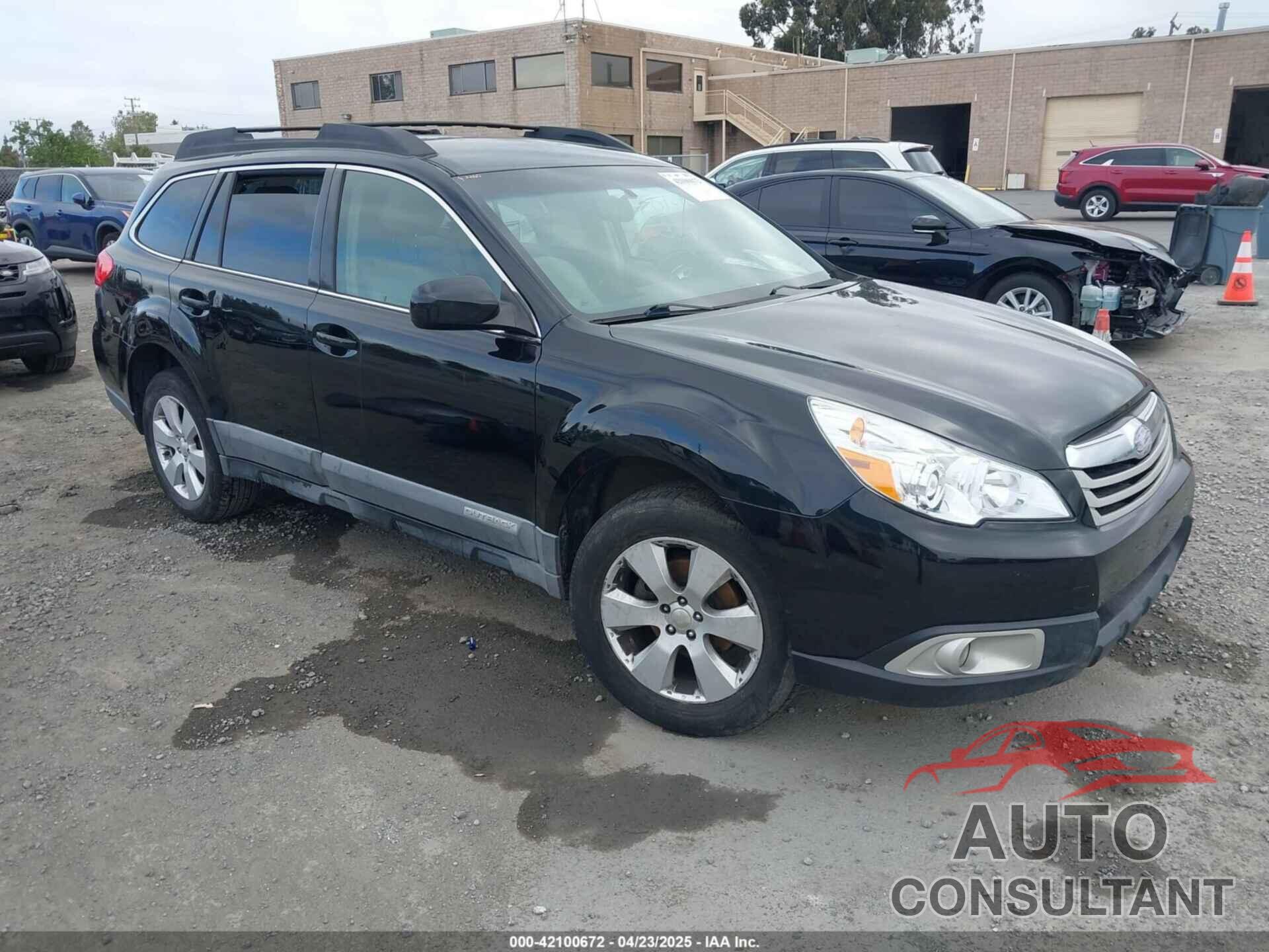 SUBARU OUTBACK 2010 - 4S4BRBCC7A3349037