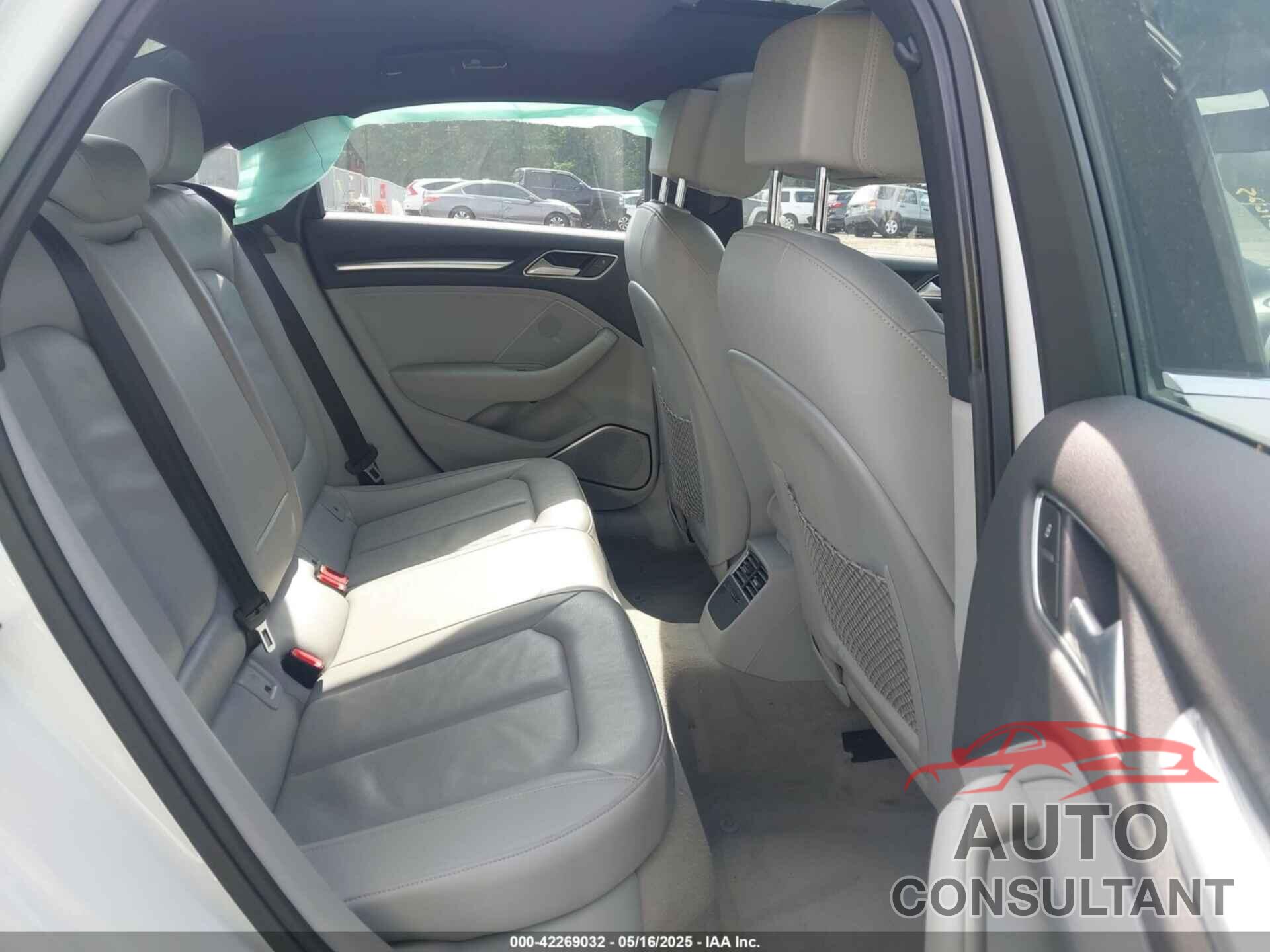 AUDI A3 2016 - WAUE8GFF1G1025221