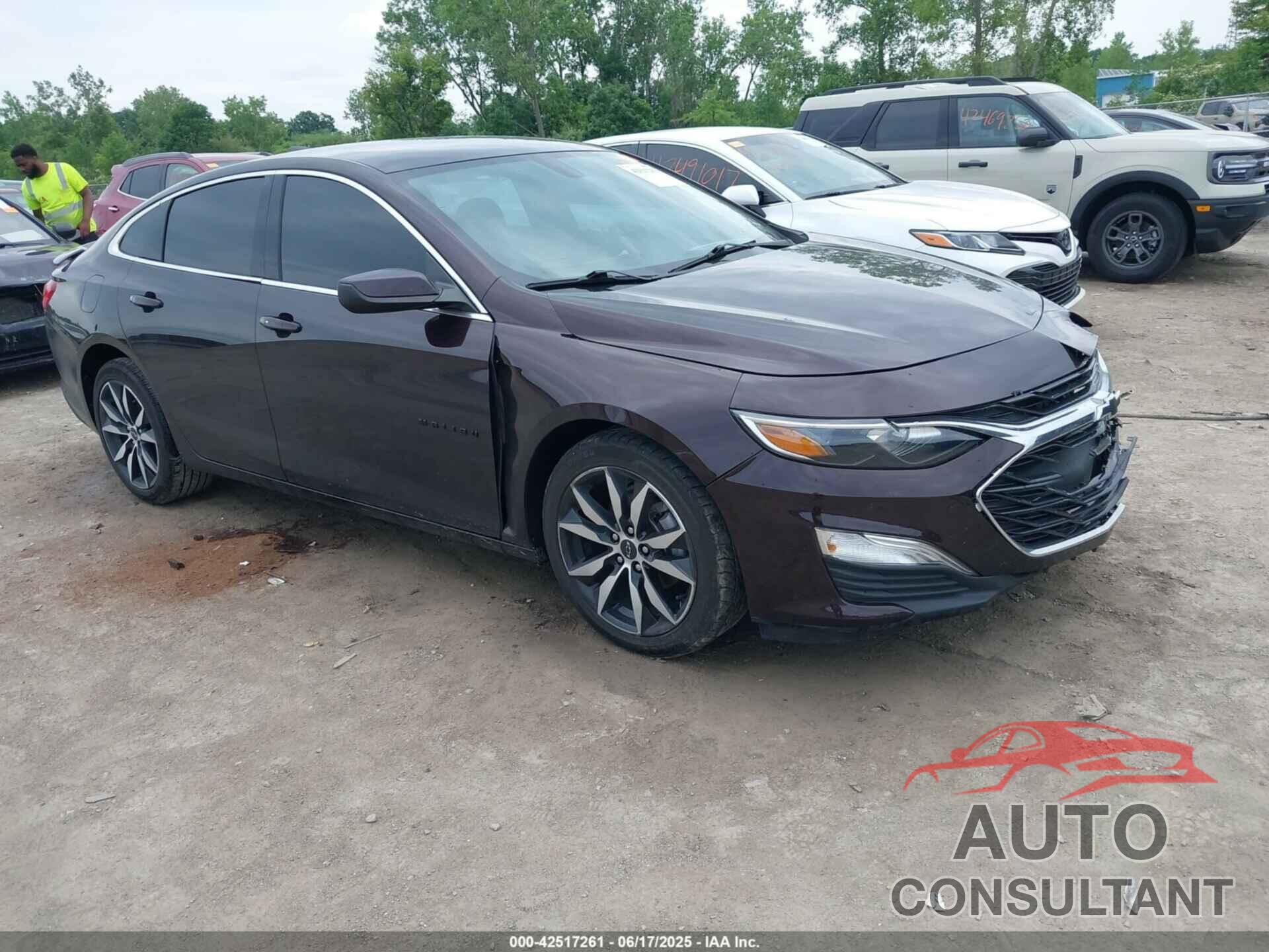 CHEVROLET MALIBU 2021 - 1G1ZG5ST8MF030642