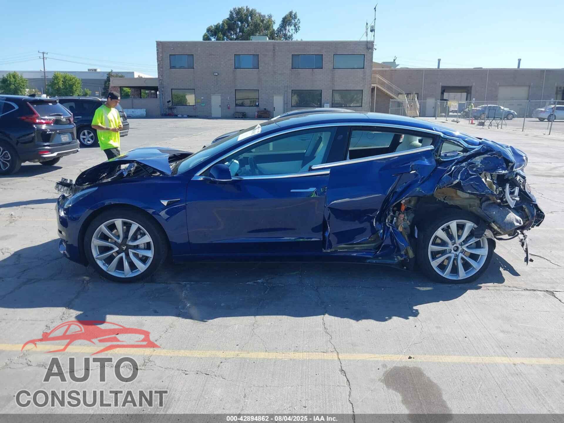 TESLA MODEL 3 2019 - 5YJ3E1EB3KF195465