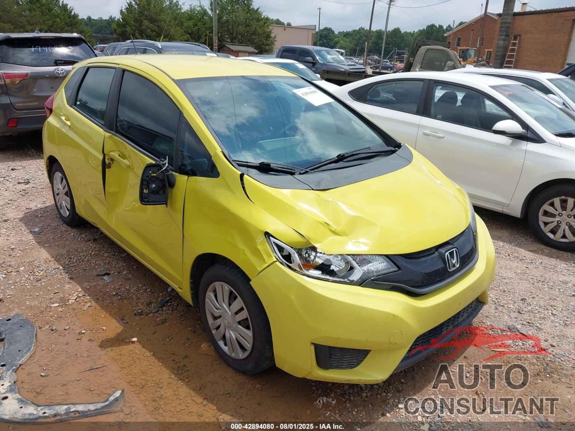 HONDA FIT 2015 - 3HGGK5H58FM767513