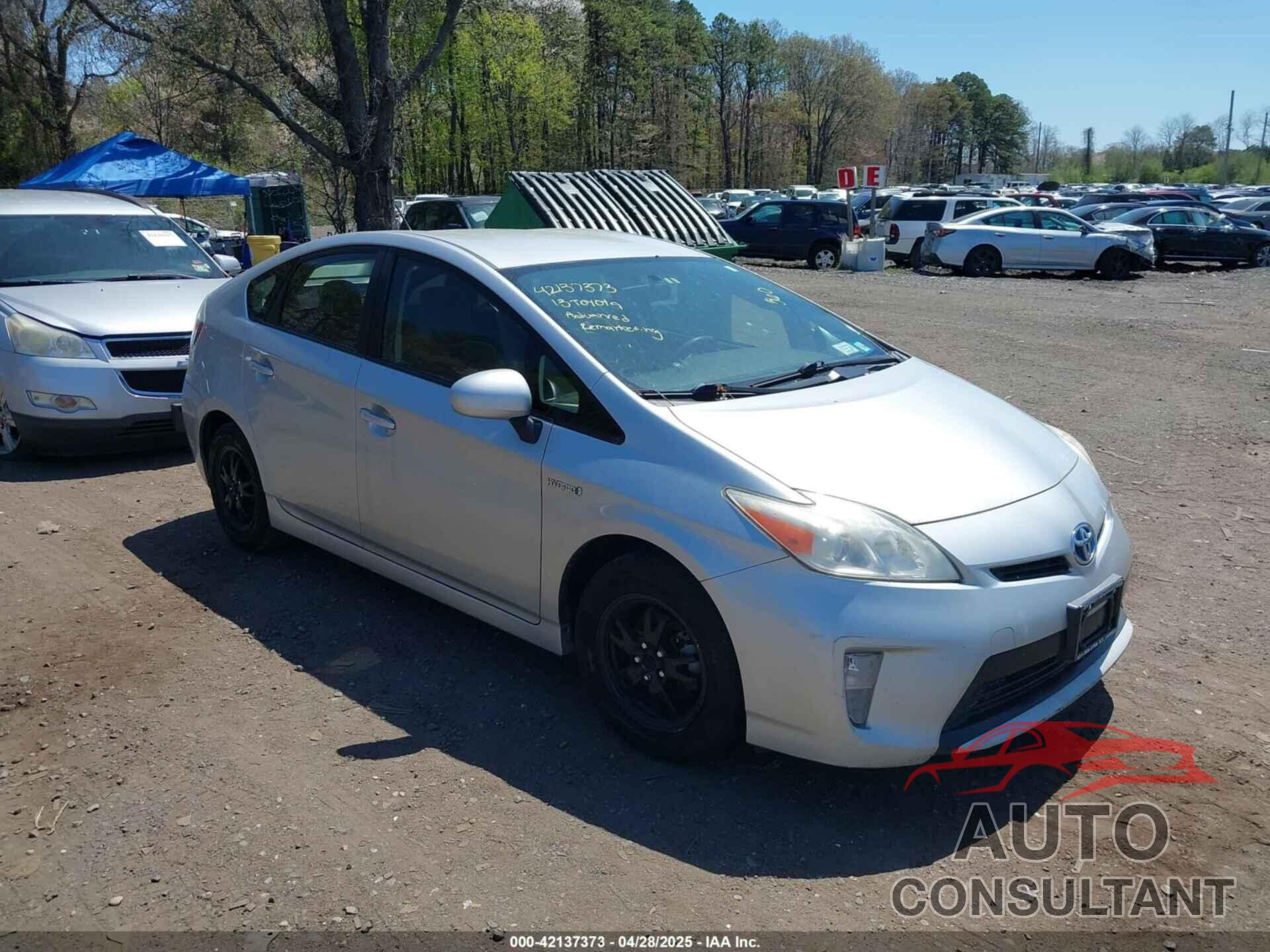 TOYOTA PRIUS 2013 - JTDKN3DU4D5665193