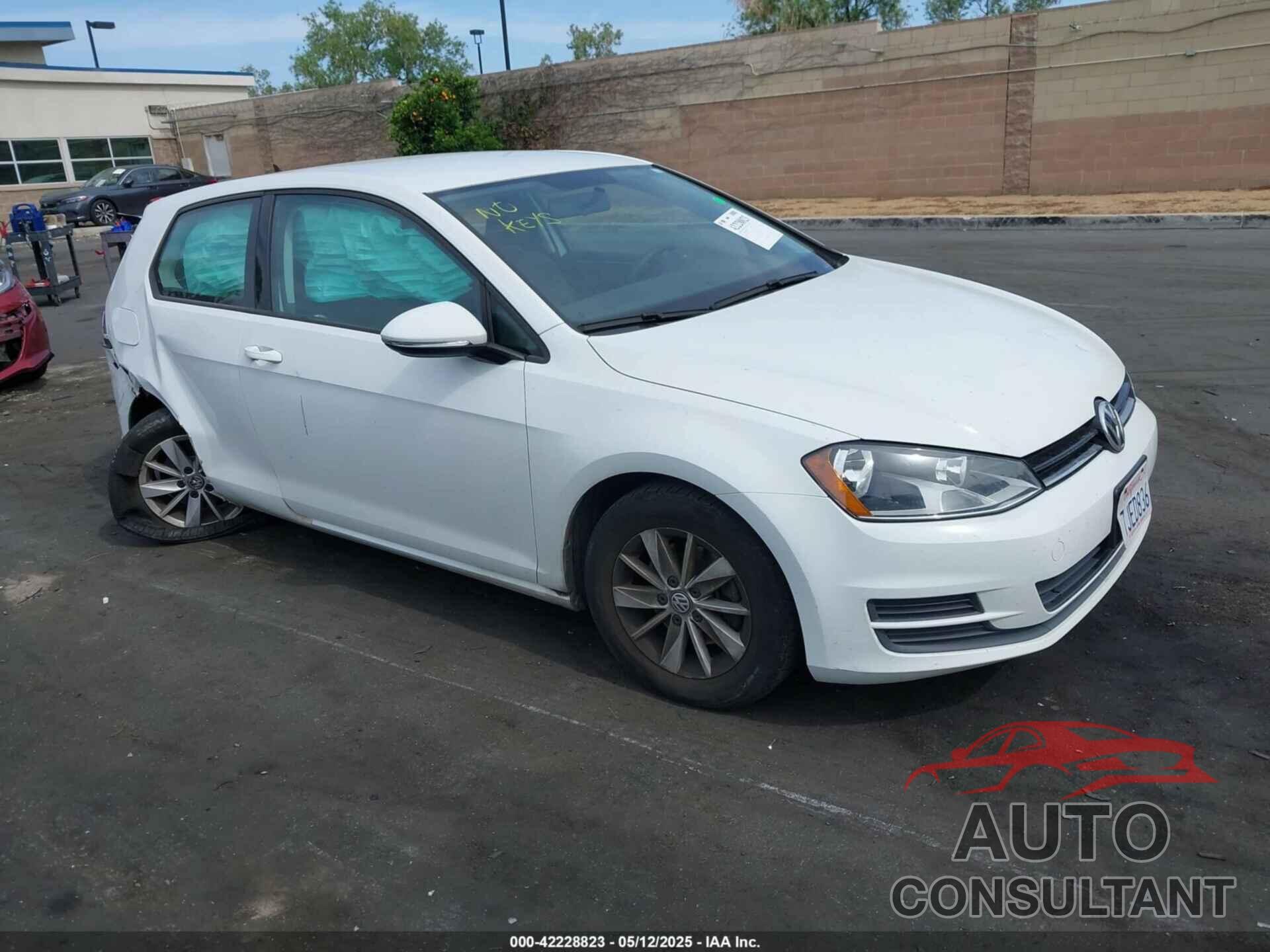 VOLKSWAGEN GOLF 2015 - 3VW817AU1FM023073