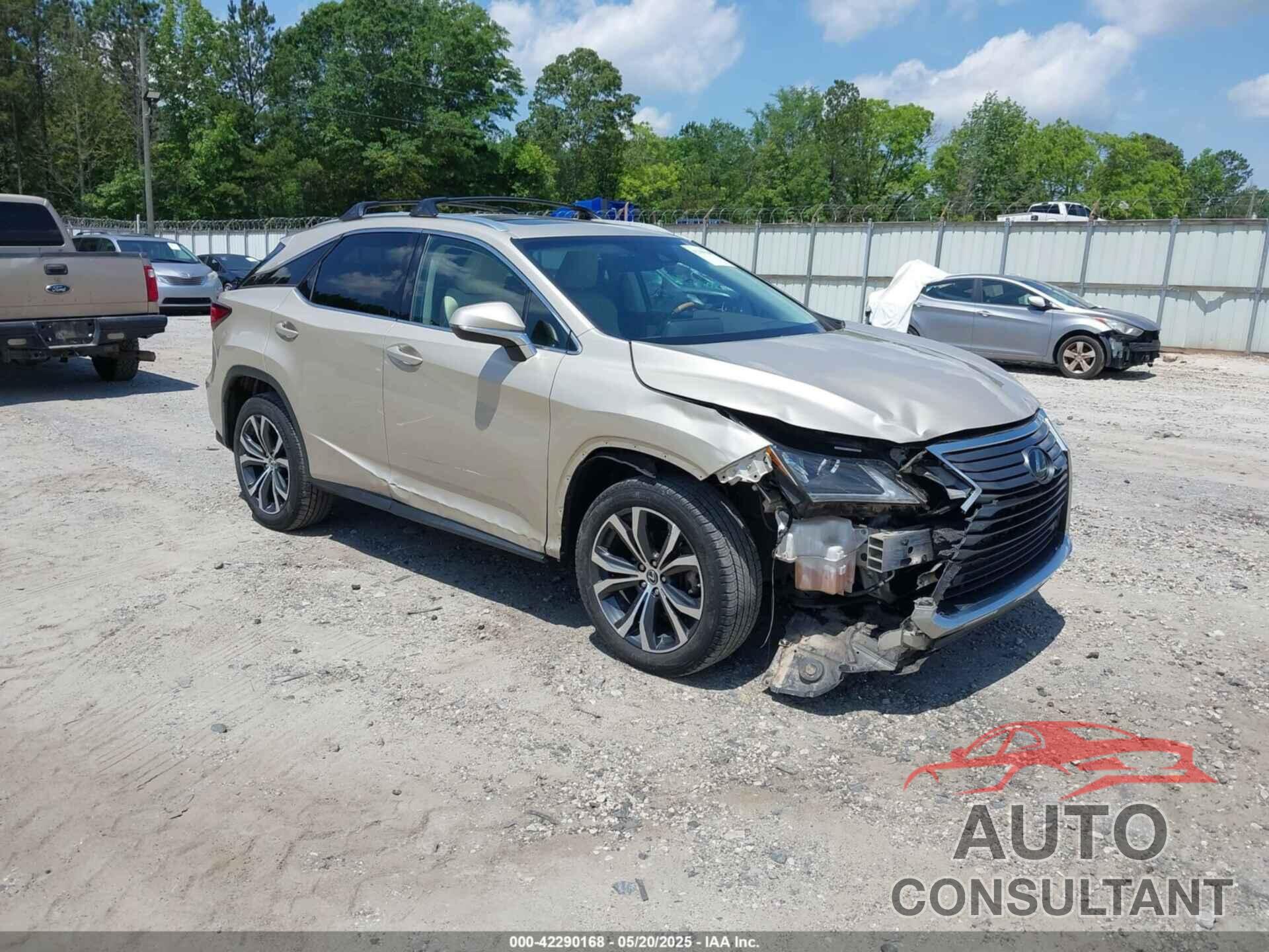 LEXUS RX 350 2019 - 2T2ZZMCA4KC141991