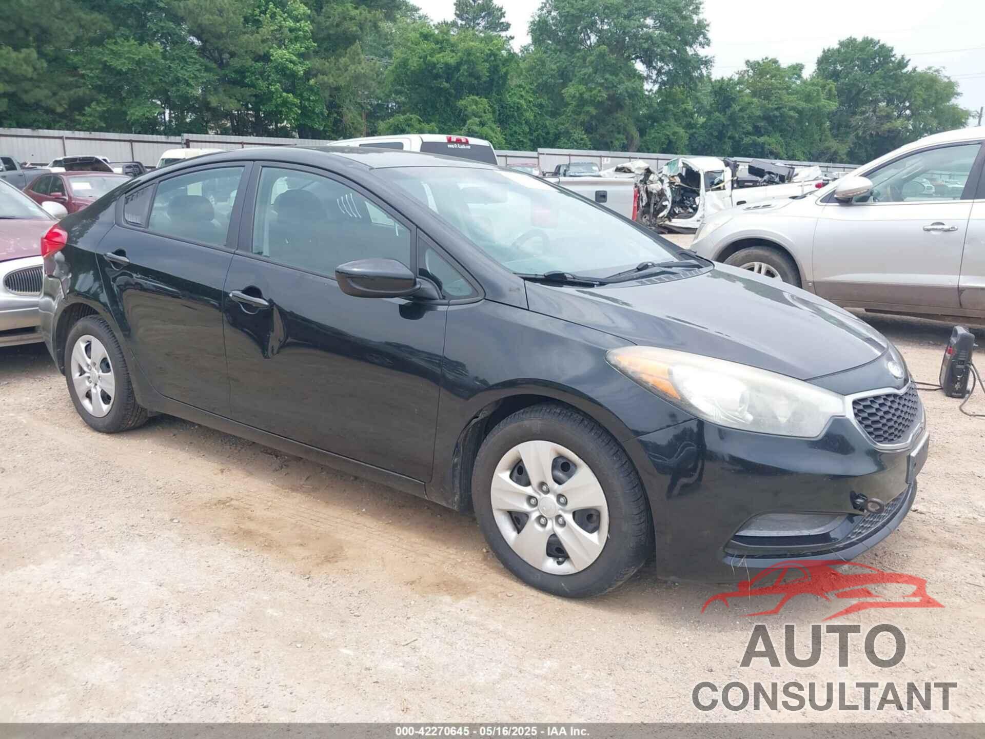 KIA FORTE 2014 - KNAFK4A64E5248404