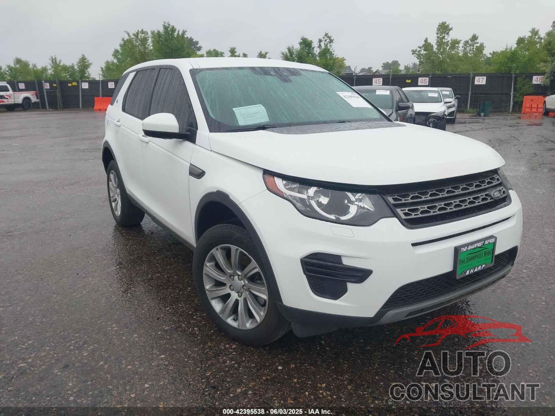LAND ROVER DISCOVERY SPORT 2016 - SALCP2BG1GH596240