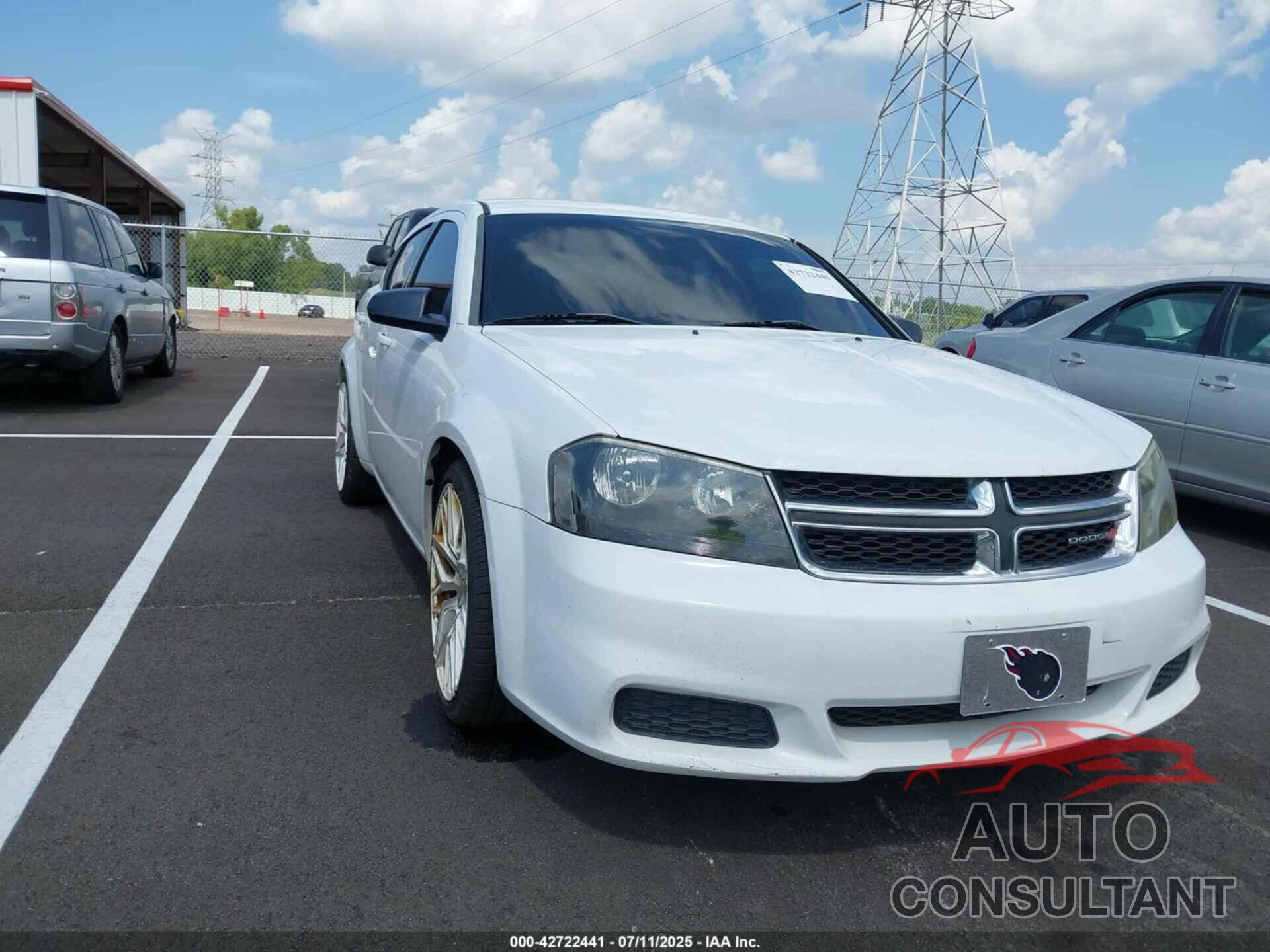 DODGE AVENGER 2014 - 1C3CDZAB5EN116329