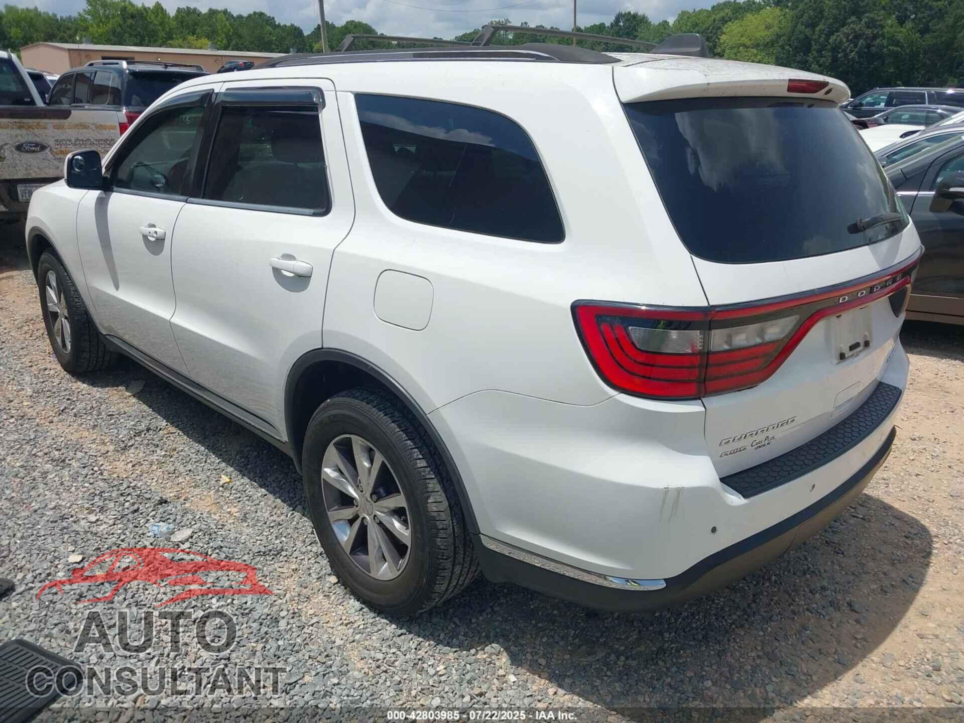 DODGE DURANGO 2016 - 1C4RDJDG4GC374841