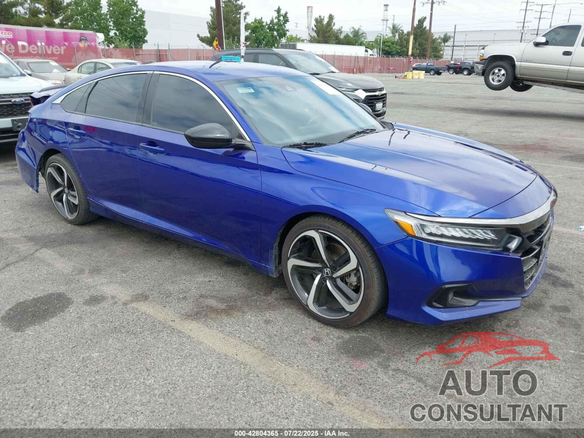 HONDA ACCORD 2022 - 1HGCV1F35NA010810