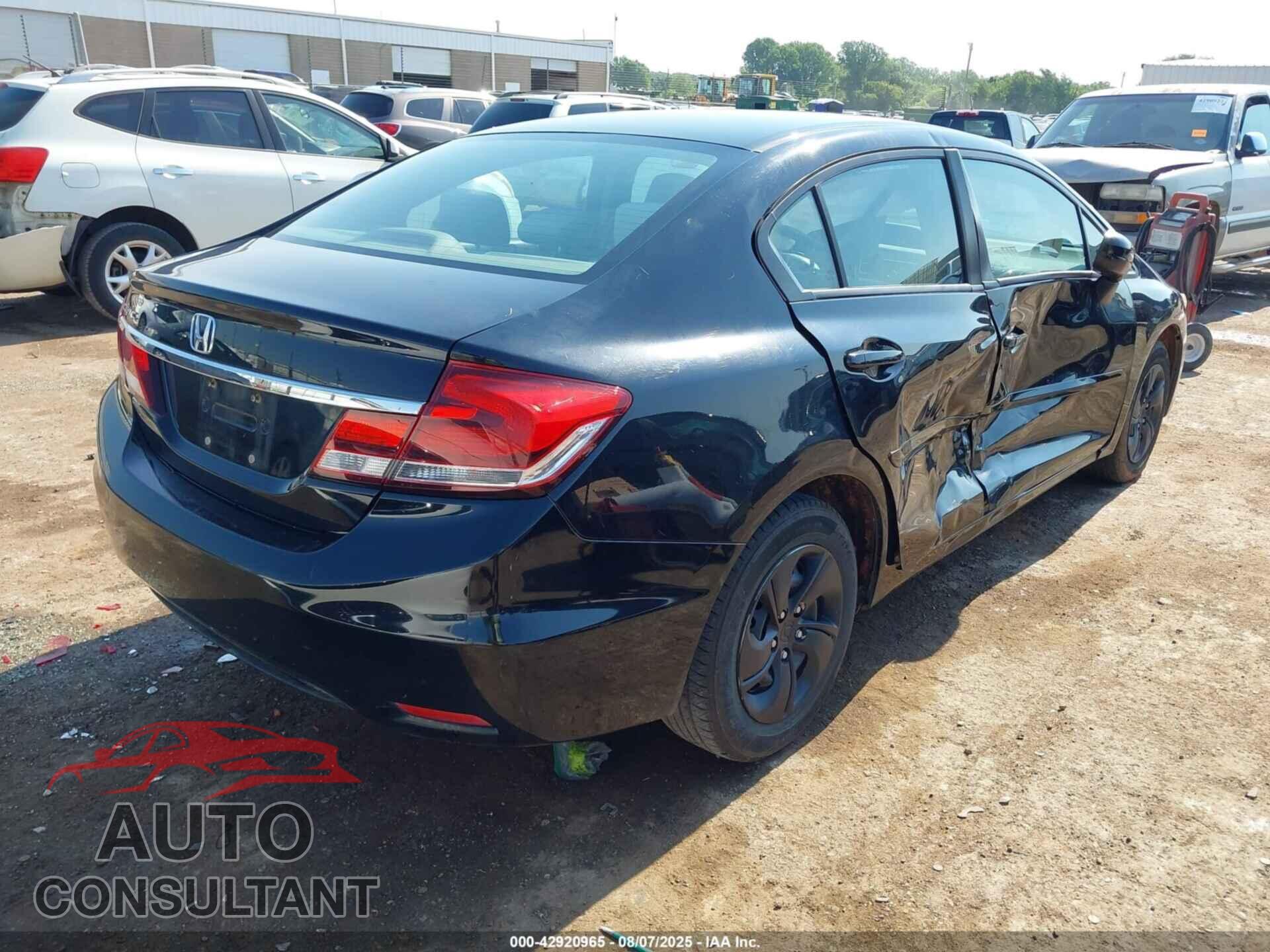 HONDA CIVIC 2014 - 19XFB2F54EE222669