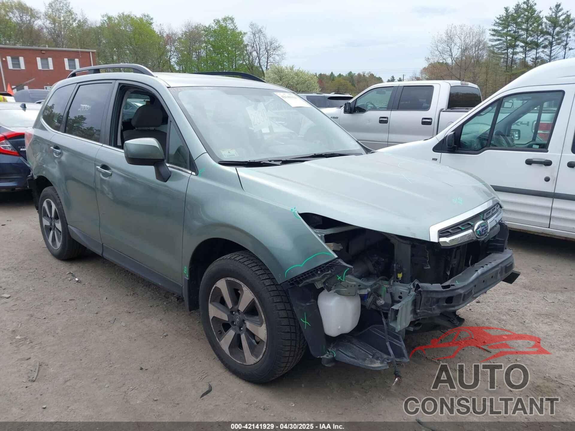SUBARU FORESTER 2018 - JF2SJARC8JH597279