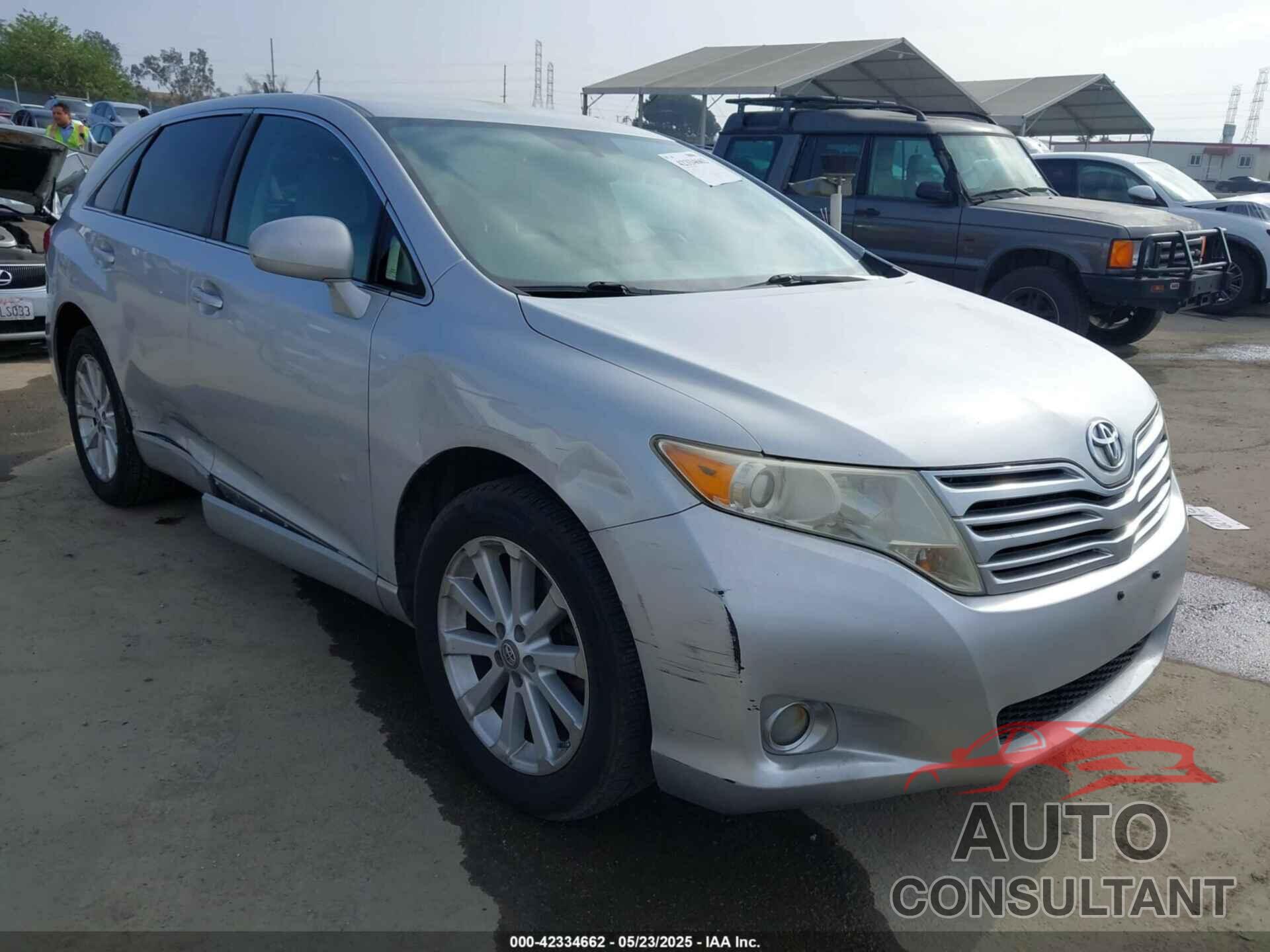 TOYOTA VENZA 2009 - 4T3ZE11A79U017506