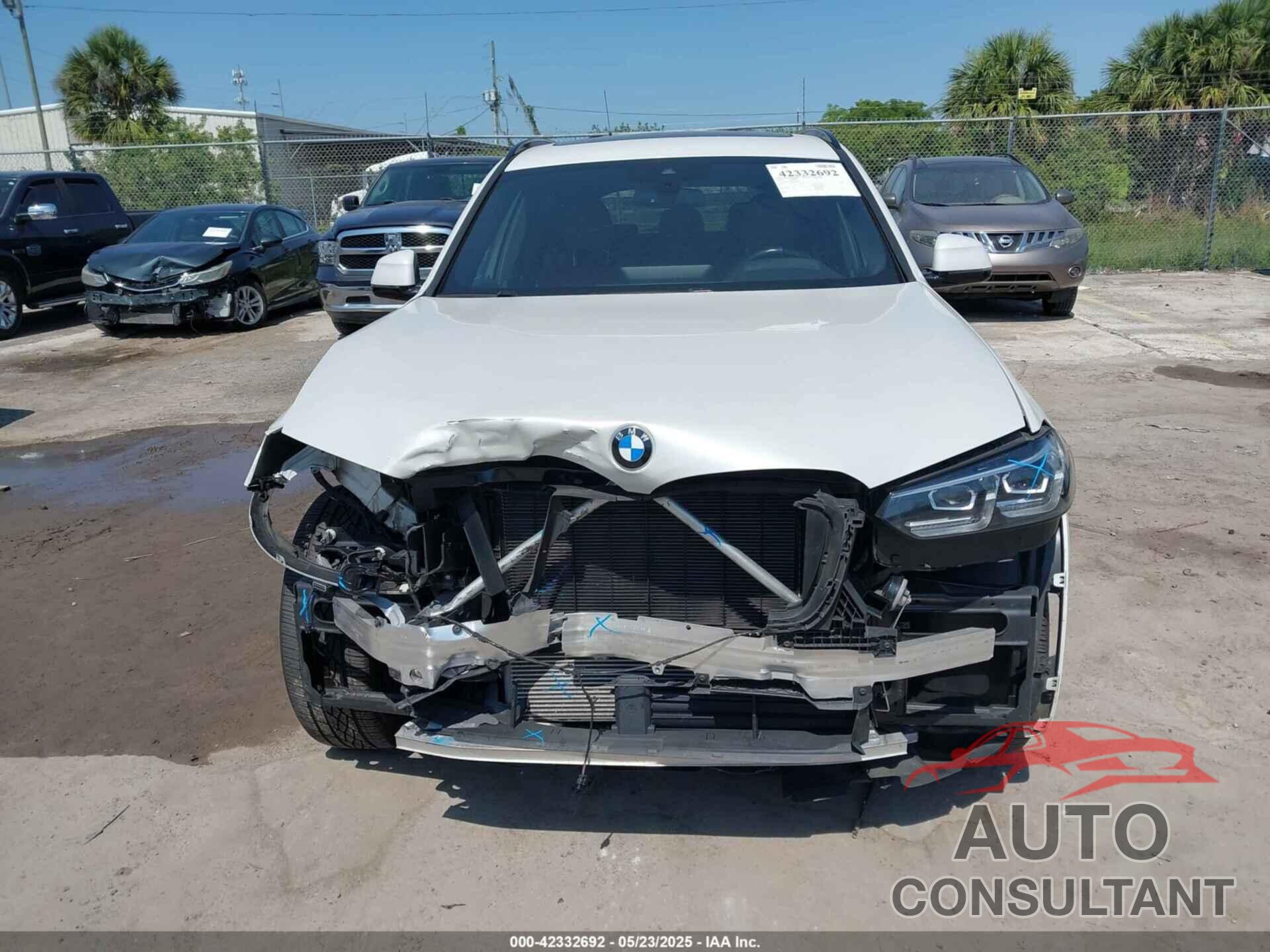 BMW X3 2022 - 5UX53DP06N9K02837
