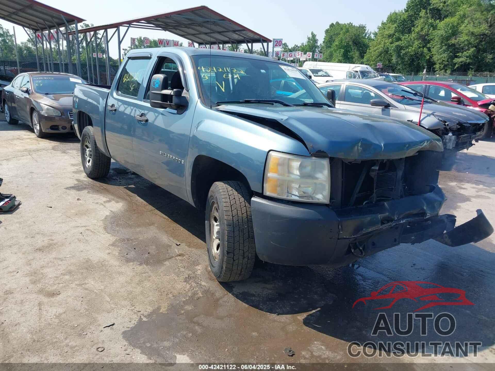 CHEVROLET SILVERADO 1500 2009 - 3GCEK13C09G122717
