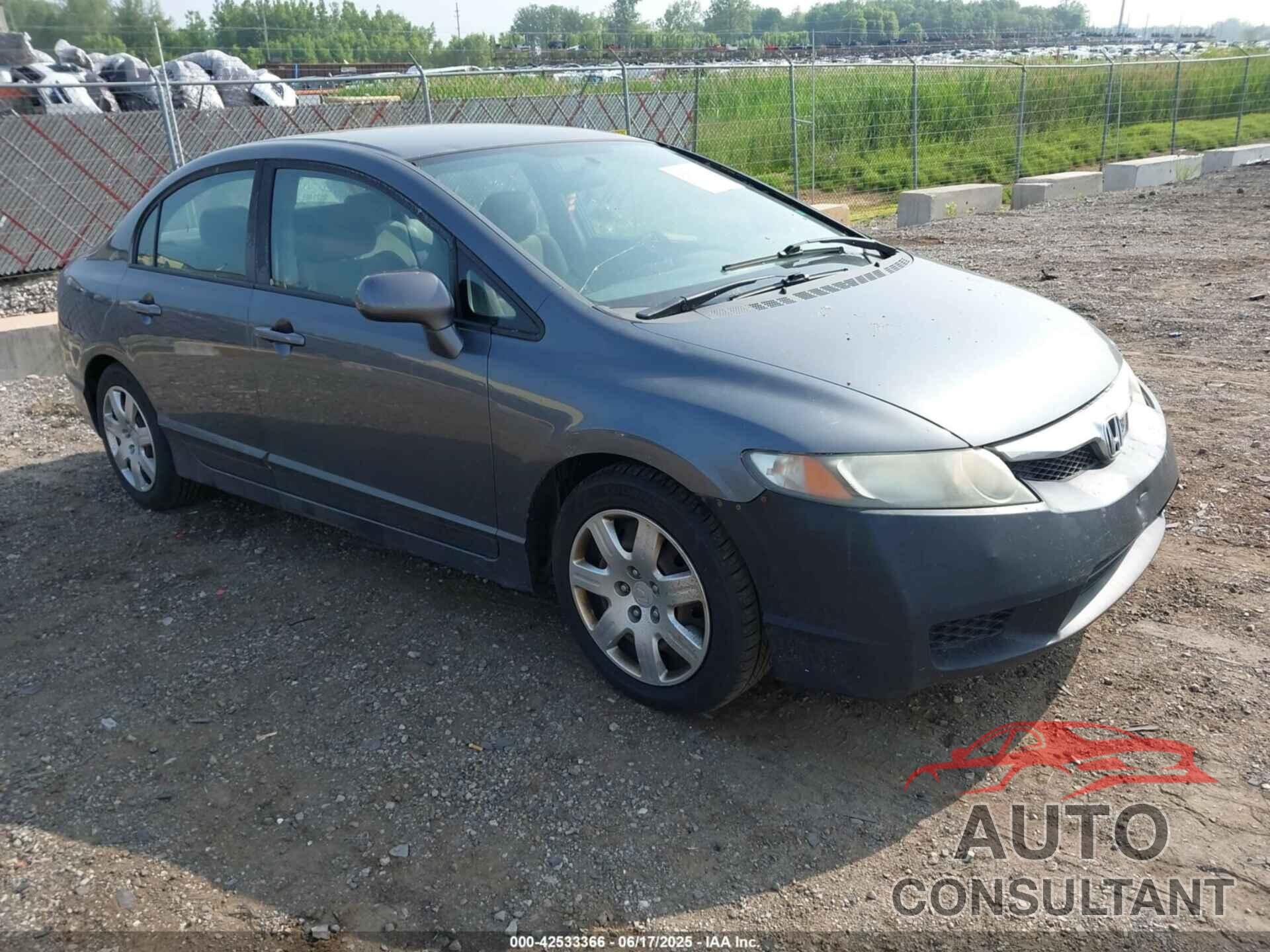 HONDA CIVIC 2010 - 19XFA1F5XAE011614