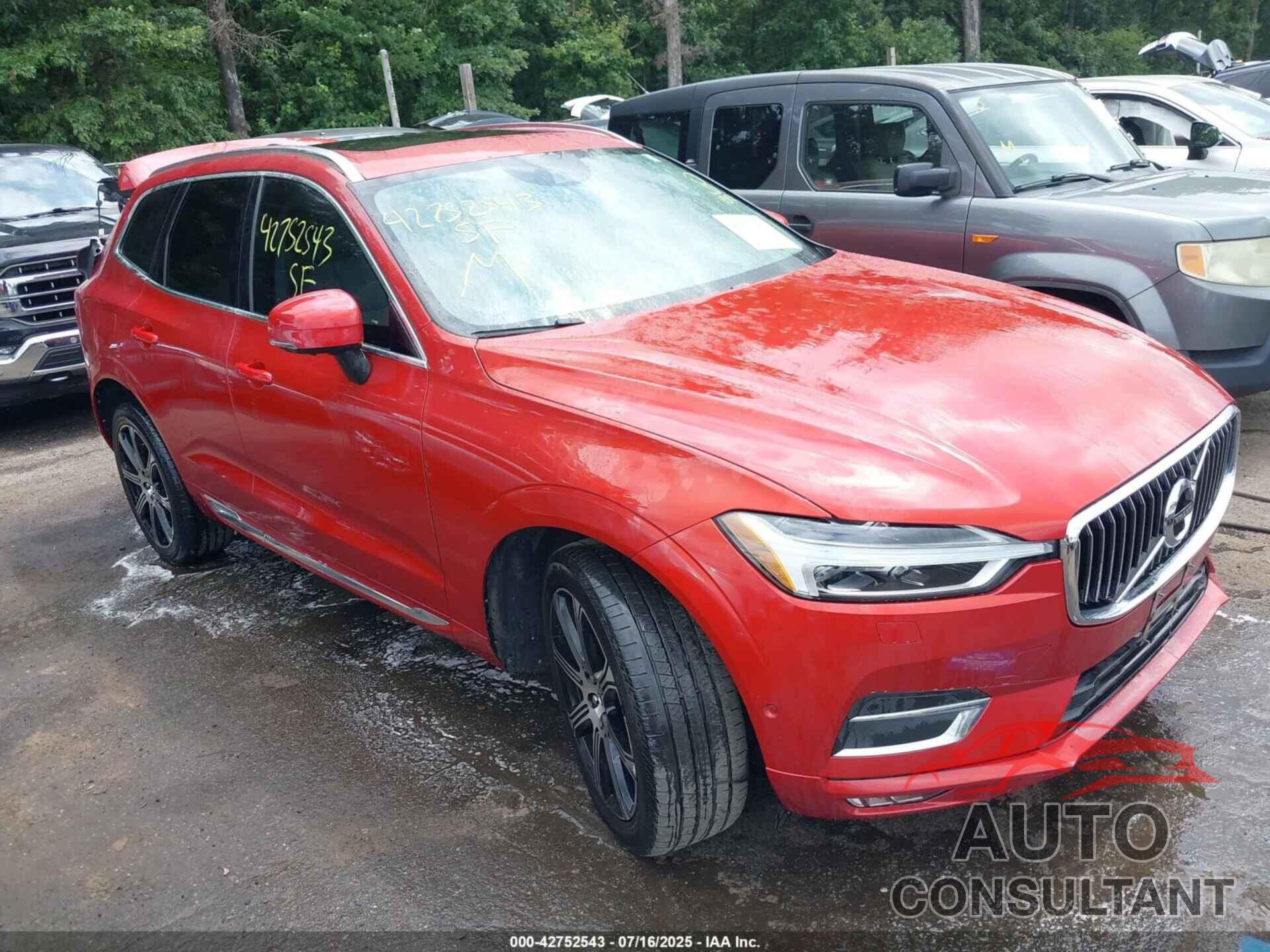 VOLVO XC60 2018 - LYVA22RL2JB086701