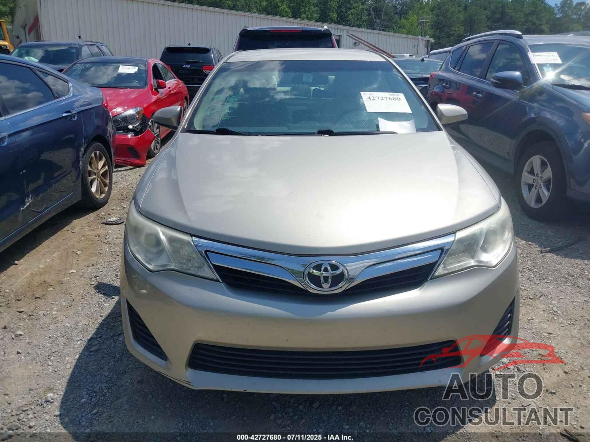 TOYOTA CAMRY 2013 - 4T1BF1FK2DU702224