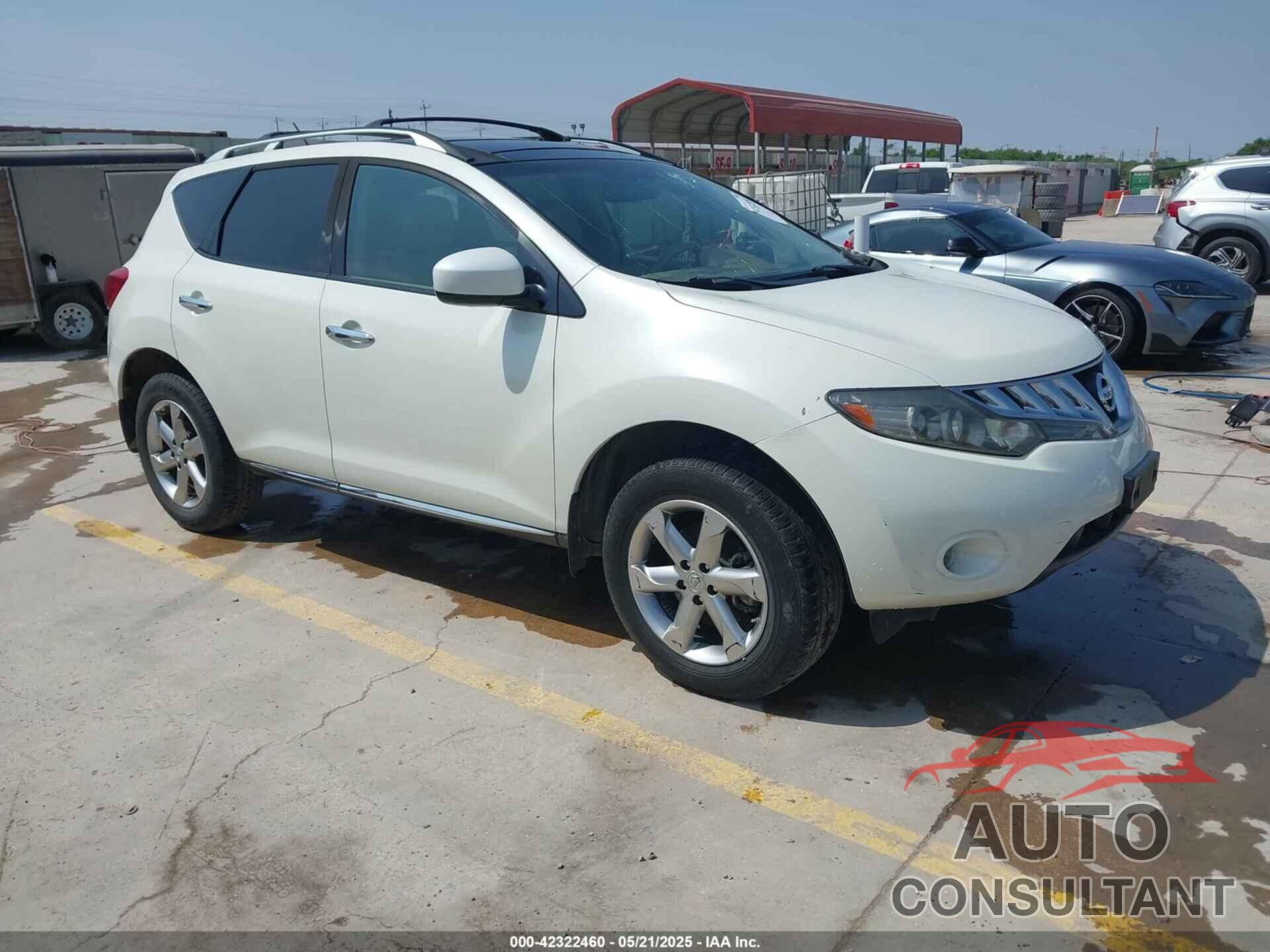 NISSAN MURANO 2009 - JN8AZ18U69W105549