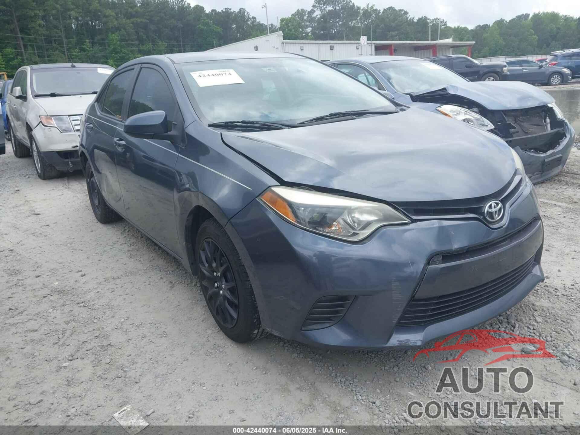 TOYOTA COROLLA 2015 - 5YFBURHE3FP184575