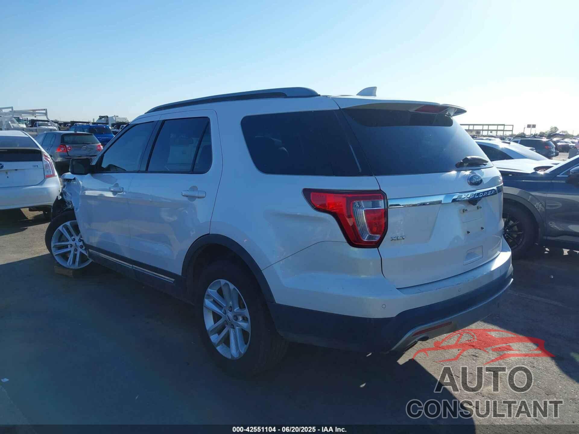 FORD EXPLORER 2017 - 1FM5K7D82HGB59173