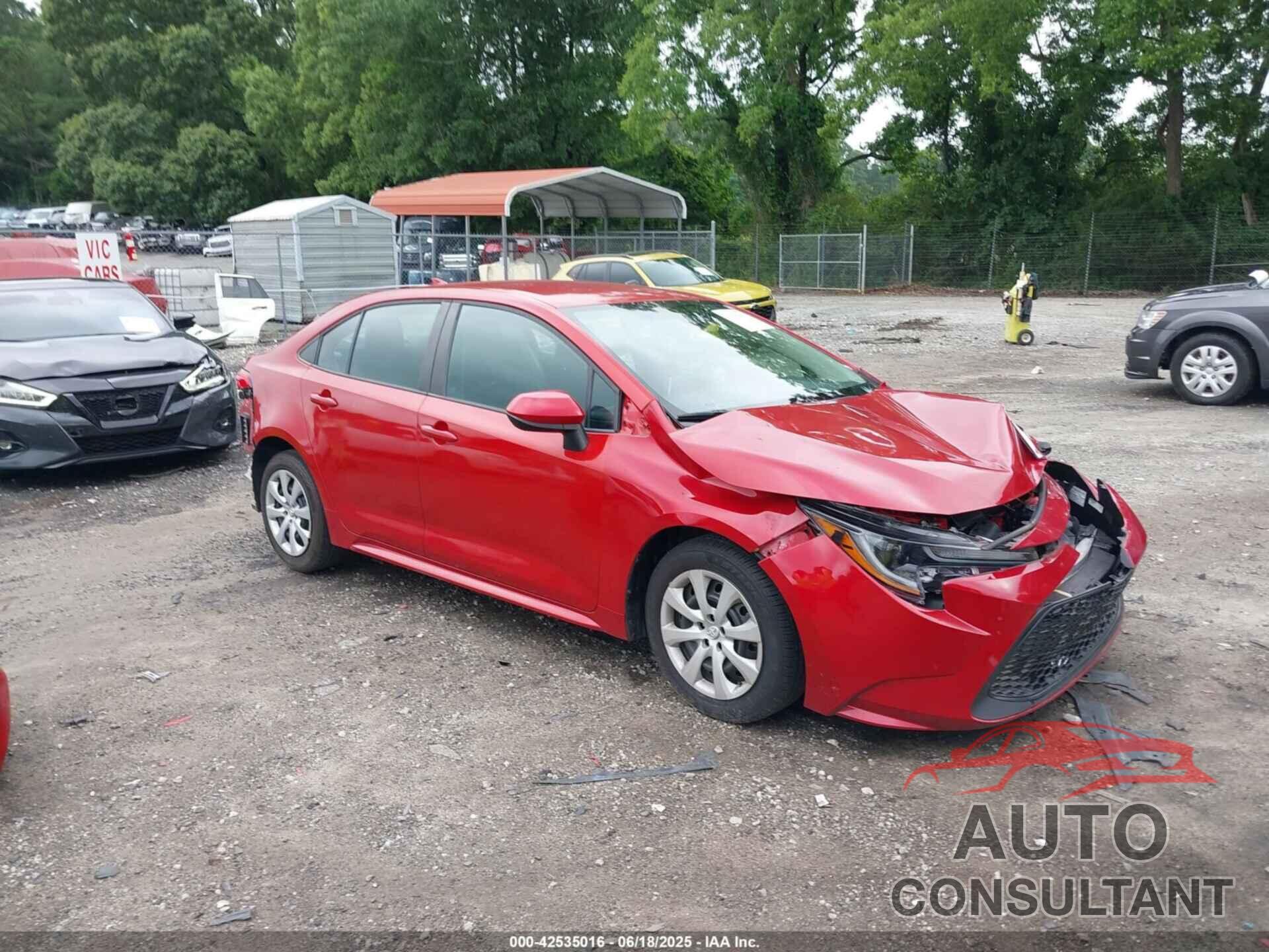TOYOTA COROLLA 2020 - 5YFEPRAE1LP080855