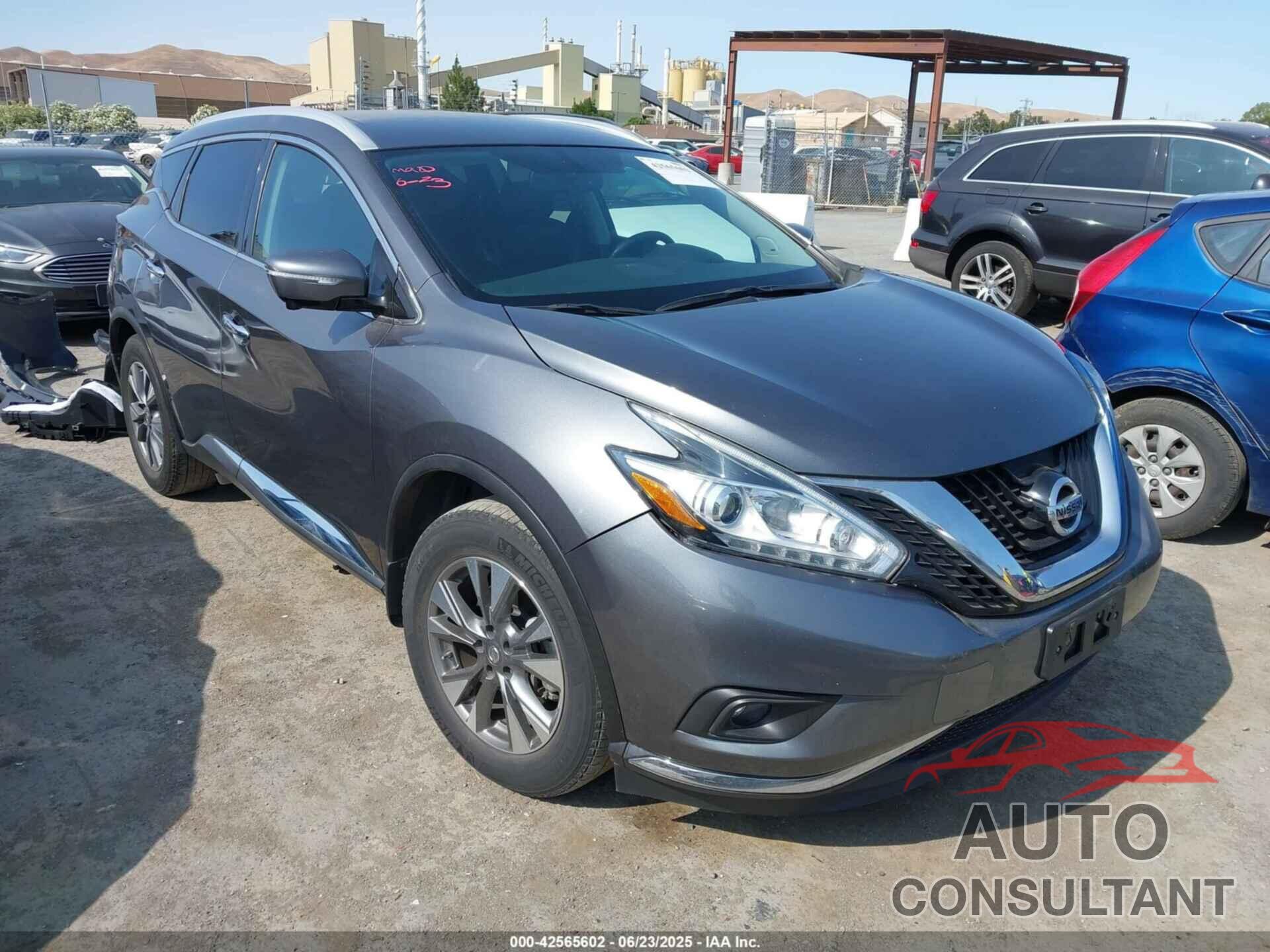 NISSAN MURANO 2015 - 5N1AZ2MH7FN226209