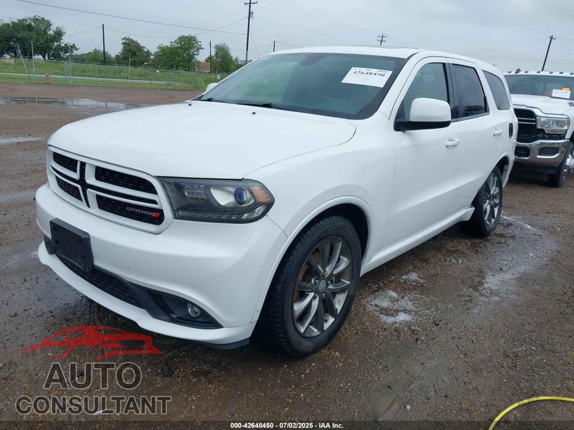DODGE DURANGO 2015 - 1C4RDHAG4FC829876