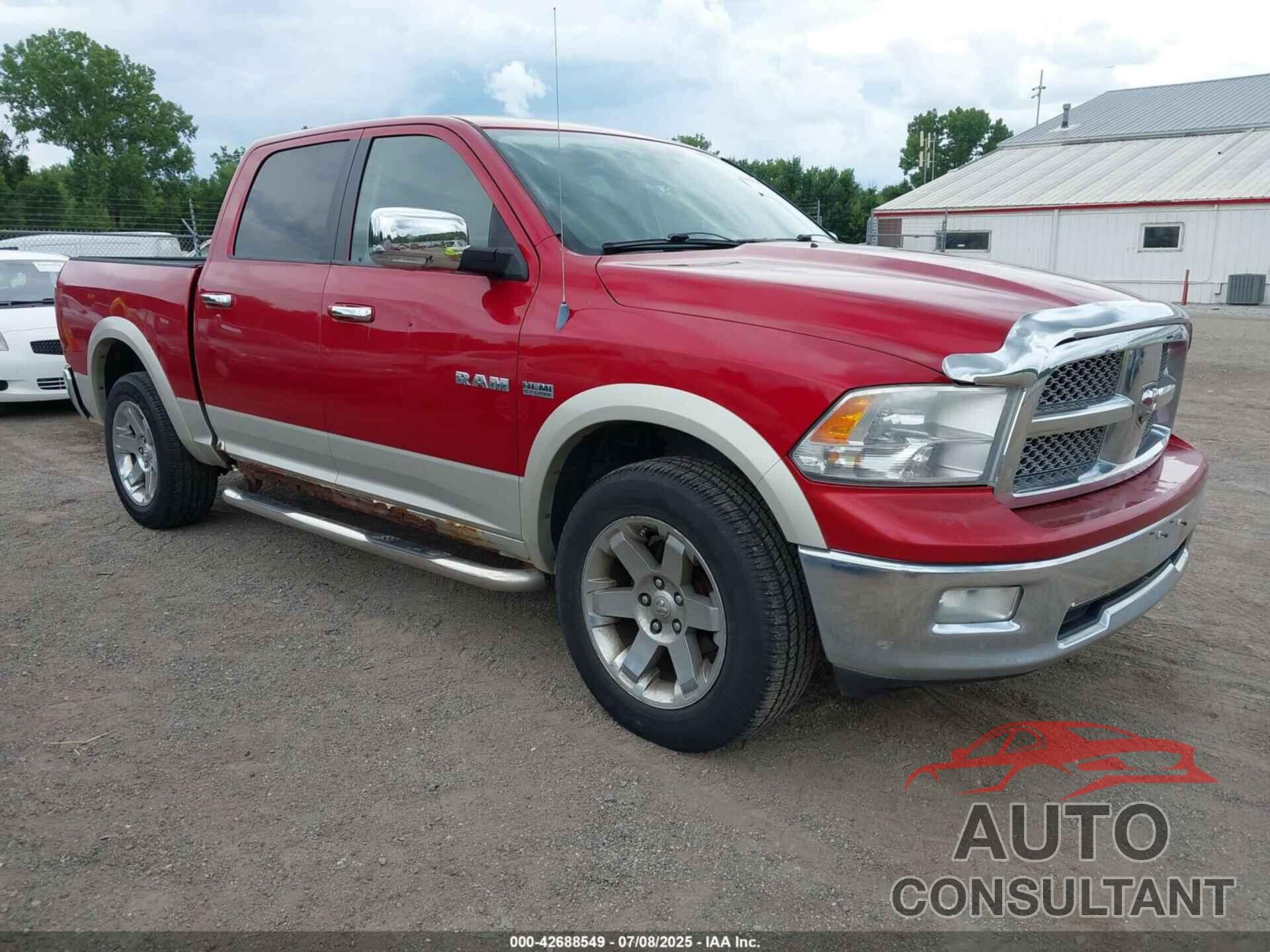 DODGE RAM 1500 2009 - 1D3HV13T89S765062