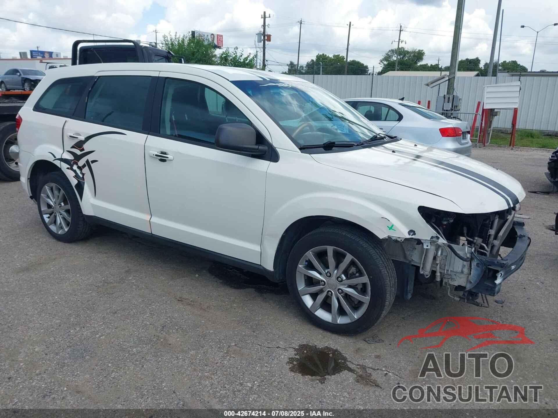 DODGE JOURNEY 2014 - 3C4PDCAB8ET148539
