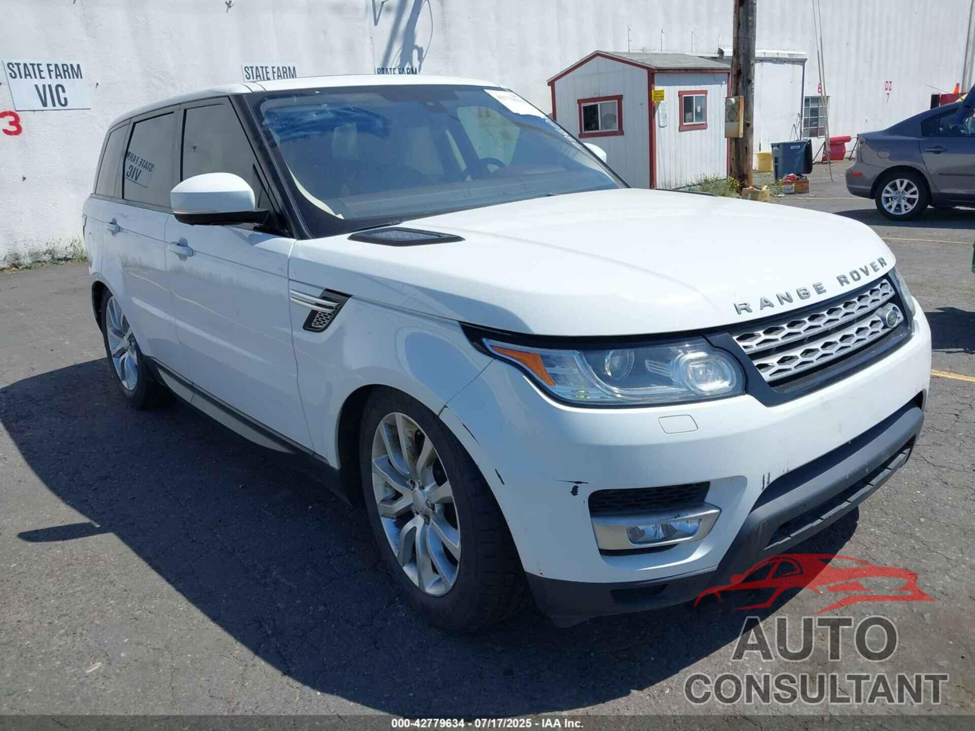 LAND ROVER RANGE ROVER SPORT 2016 - SALWR2KF0GA657844