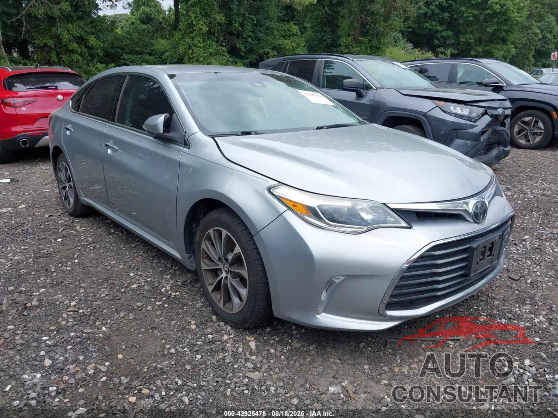 TOYOTA AVALON 2018 - 4T1BK1EB4JU270499