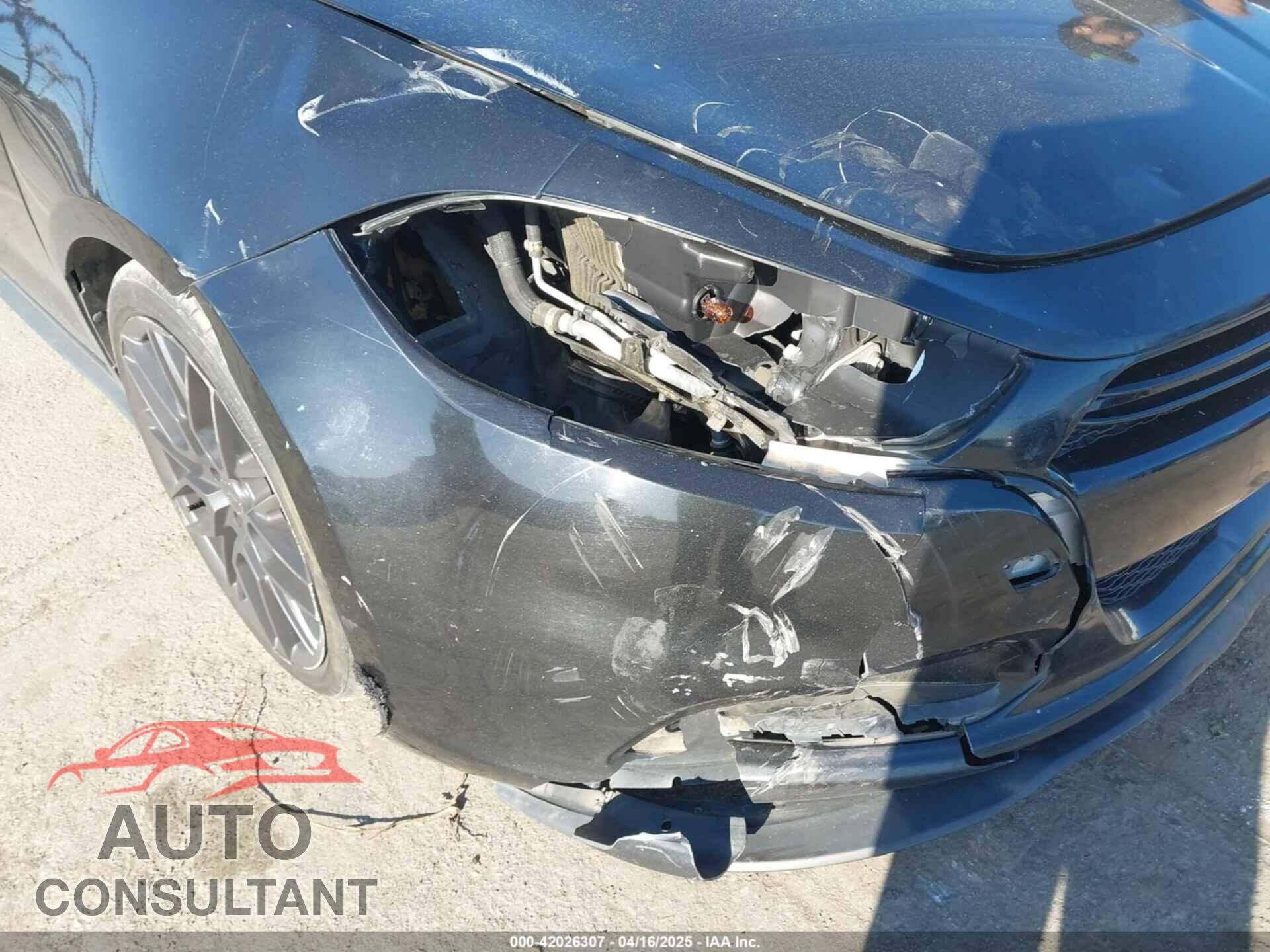 DODGE DART 2015 - 1C3CDFBB7FD320604