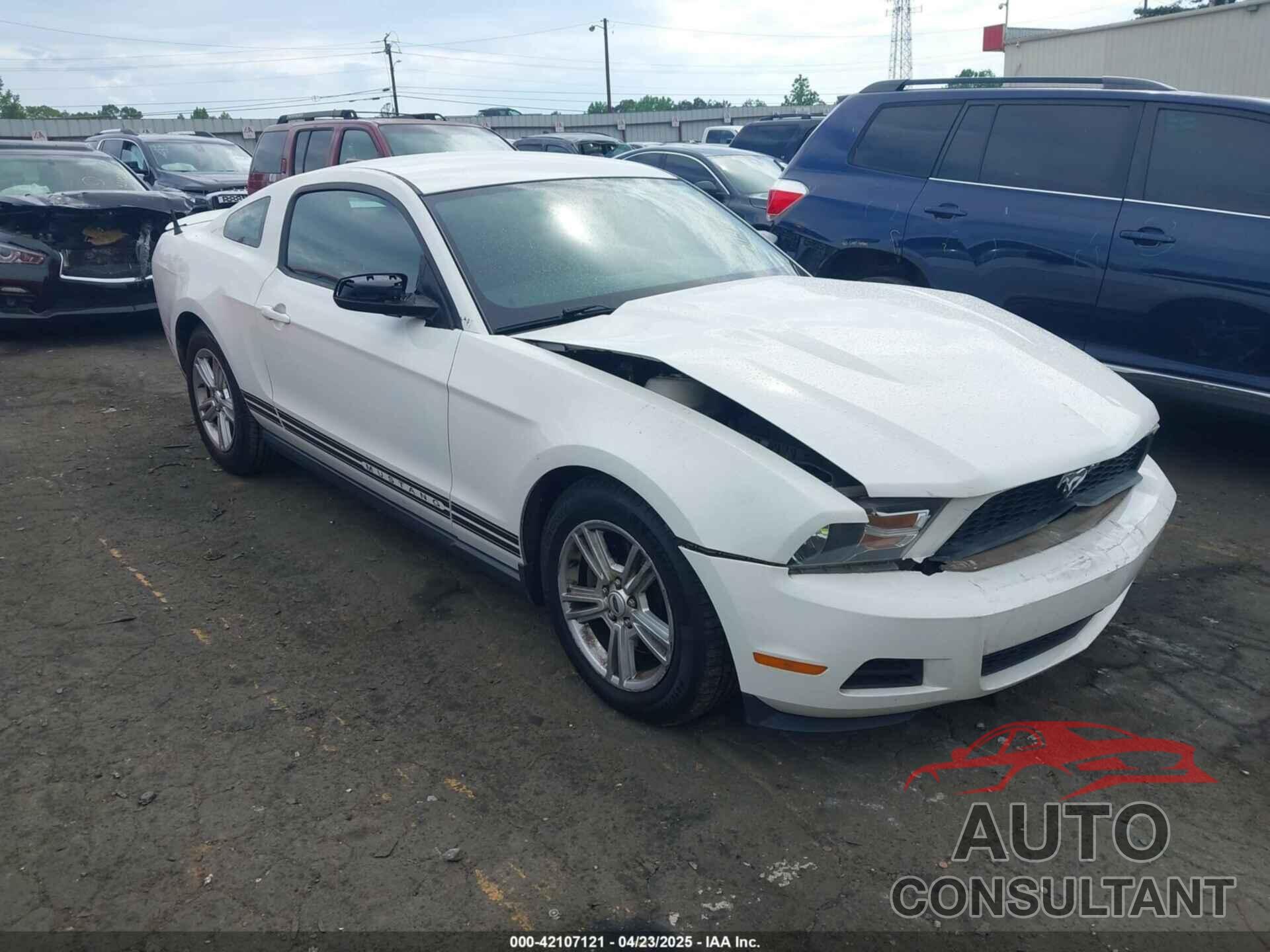 FORD MUSTANG 2012 - 1ZVBP8AM7C5274093