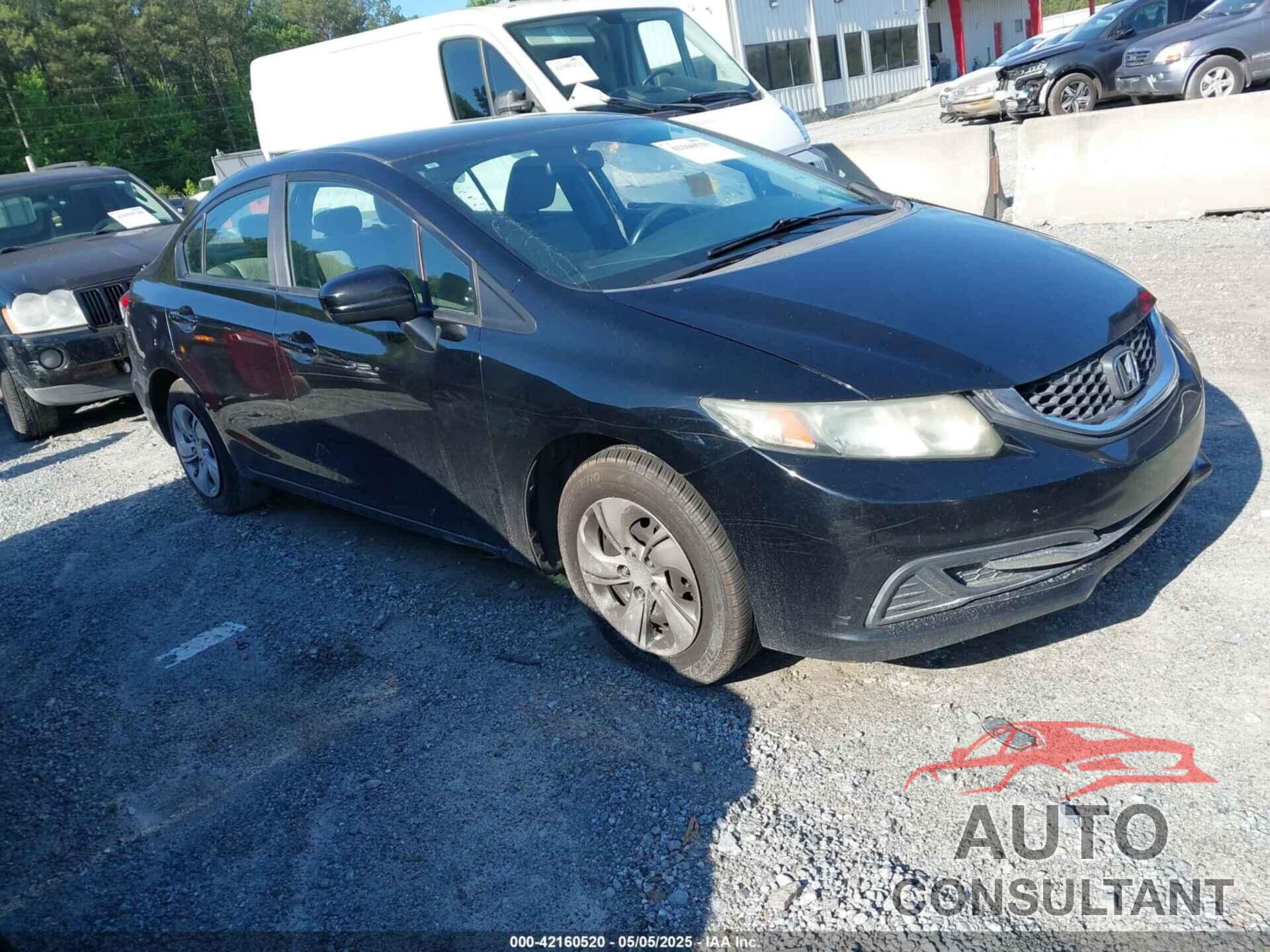 HONDA CIVIC 2014 - 2HGFB2F53EH558187