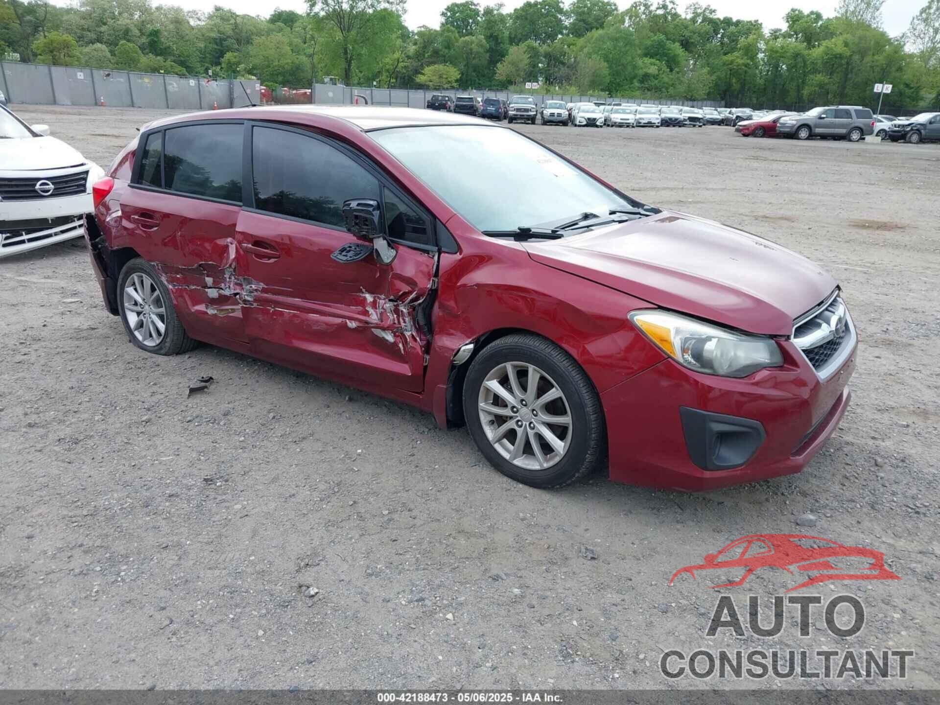 SUBARU IMPREZA 2013 - JF1GPAC62DH814194
