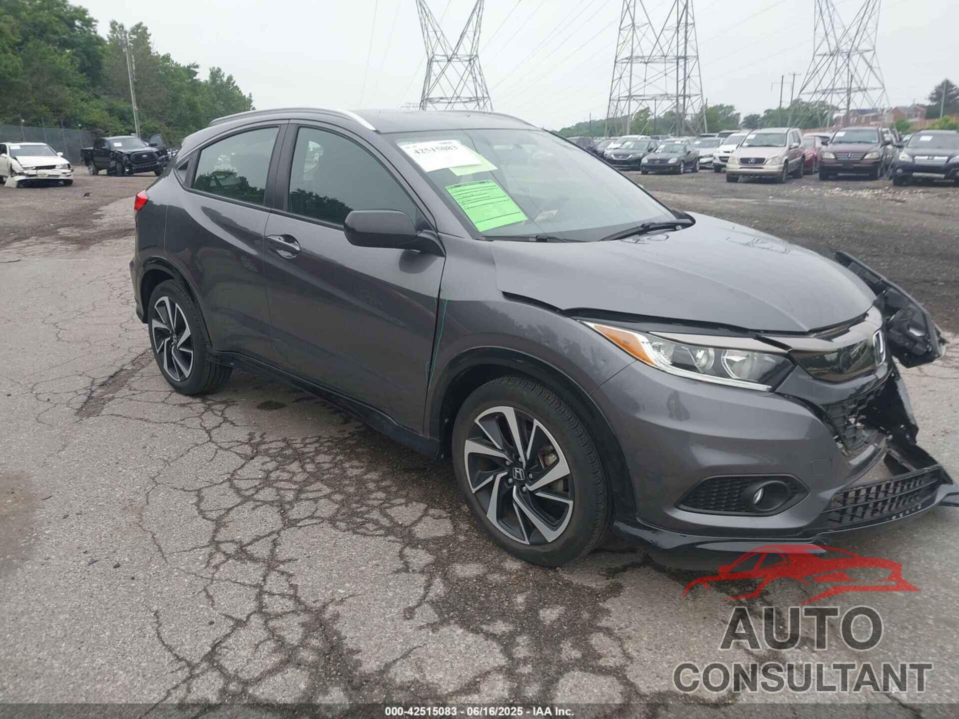 HONDA HR-V 2019 - 3CZRU6H18KG701261