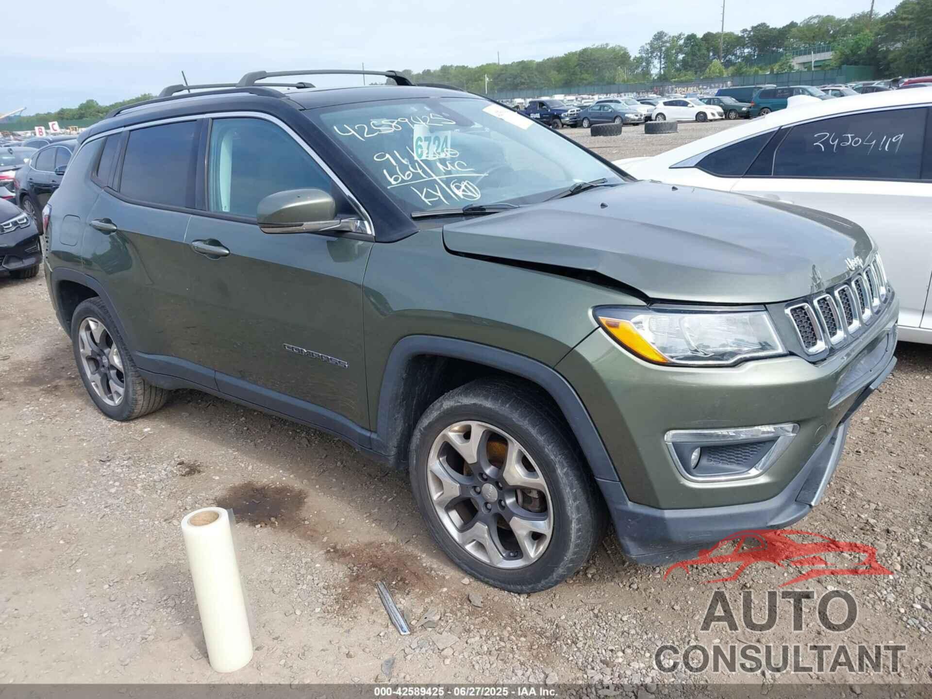 JEEP COMPASS 2018 - 3C4NJDCB5JT280557