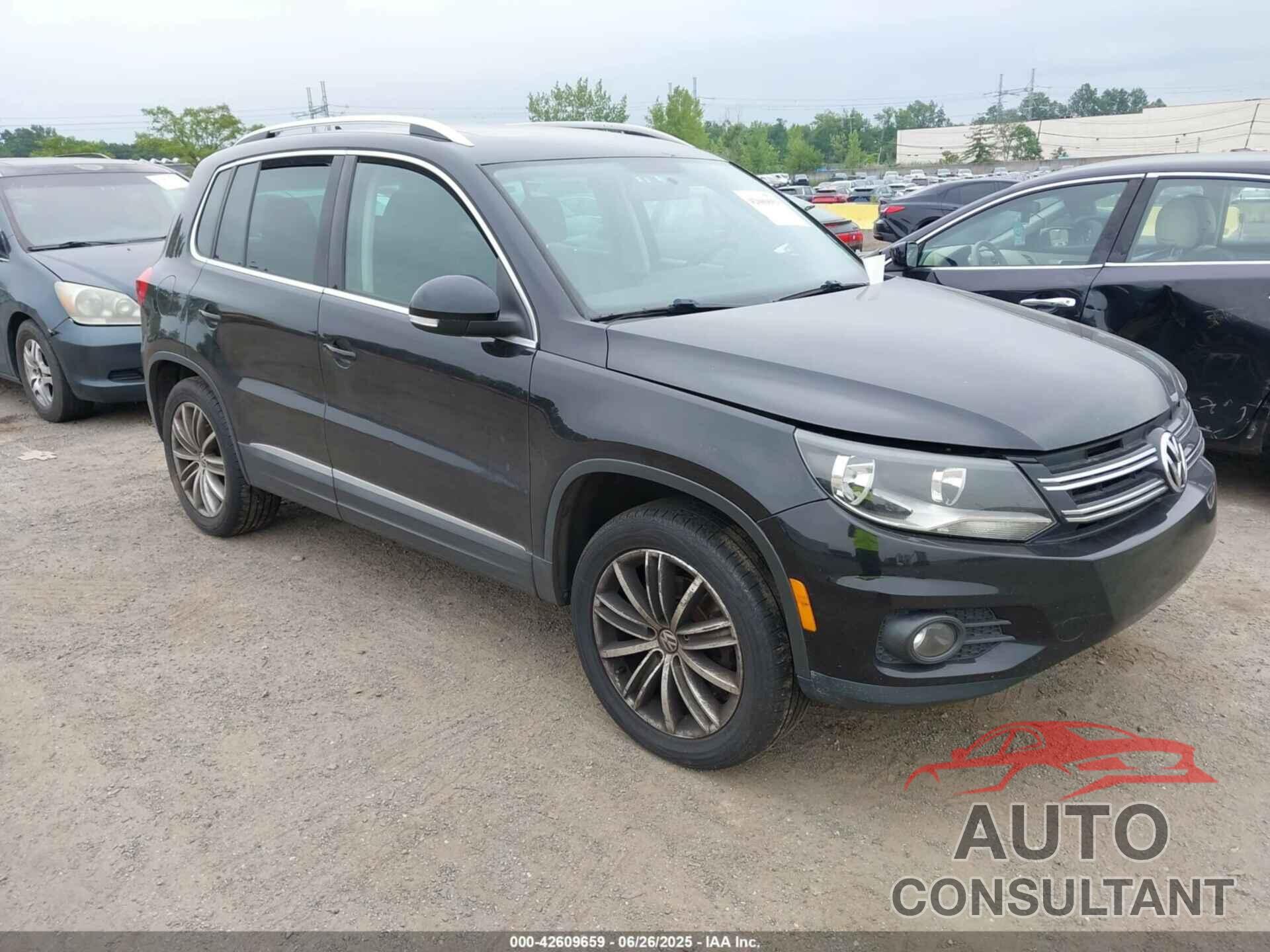 VOLKSWAGEN TIGUAN 2013 - WVGBV7AX6DW514674