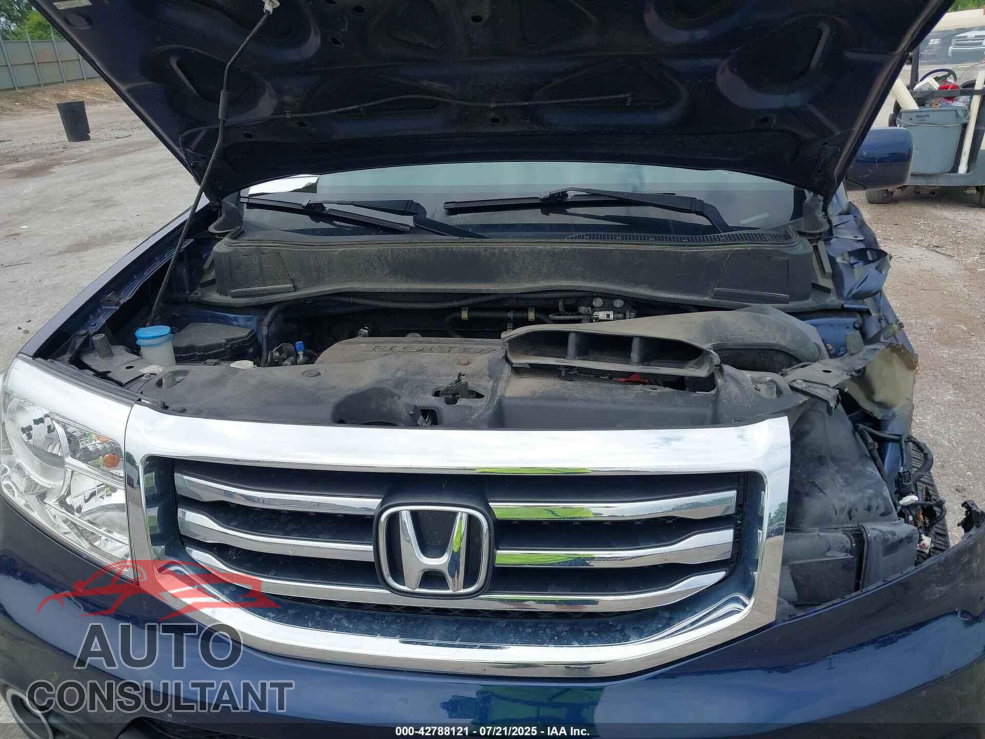 HONDA PILOT 2015 - 5FNYF4H50FB020767