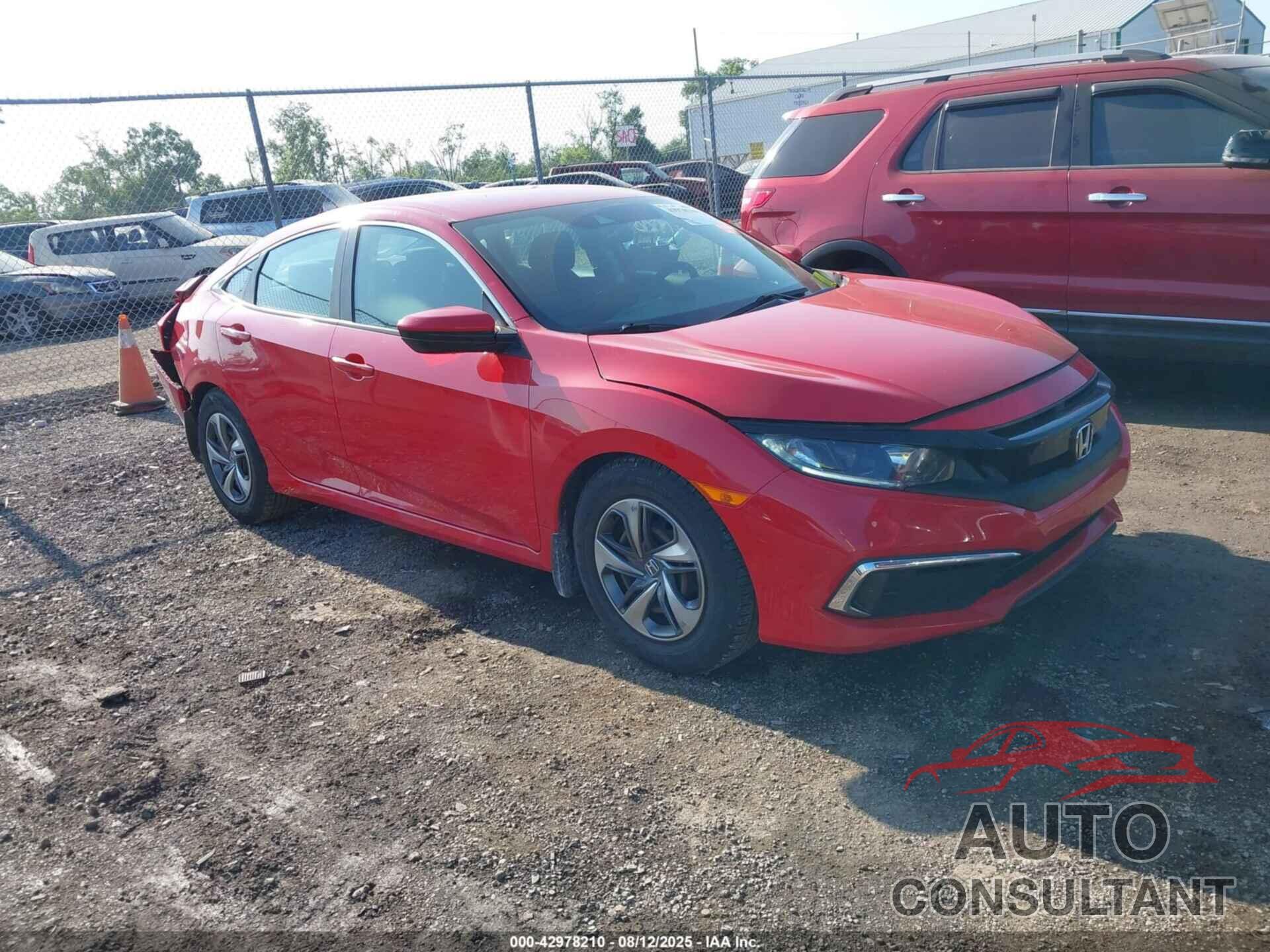 HONDA CIVIC 2019 - 2HGFC2F62KH512089