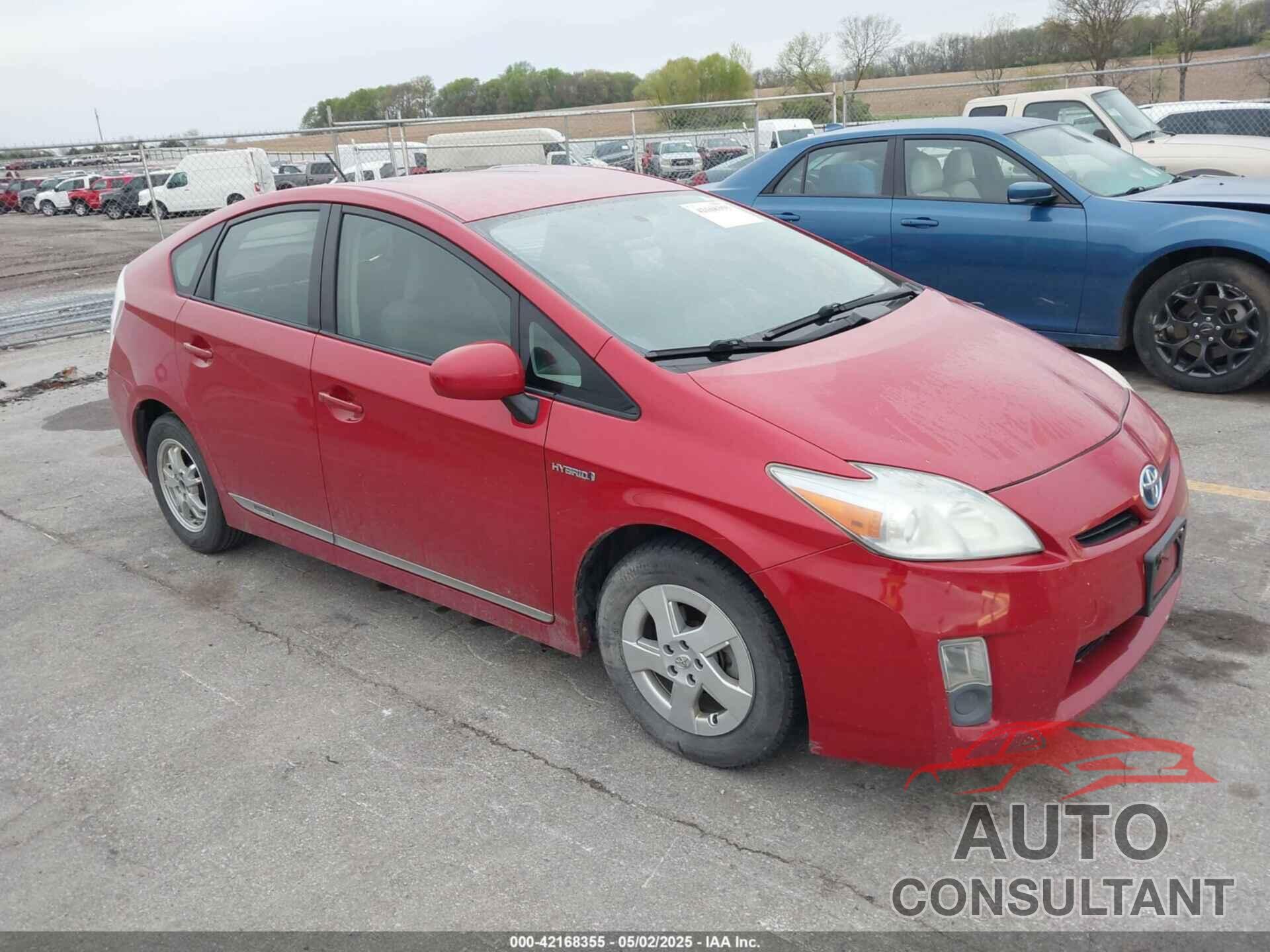 TOYOTA PRIUS 2011 - JTDKN3DU9B0300373