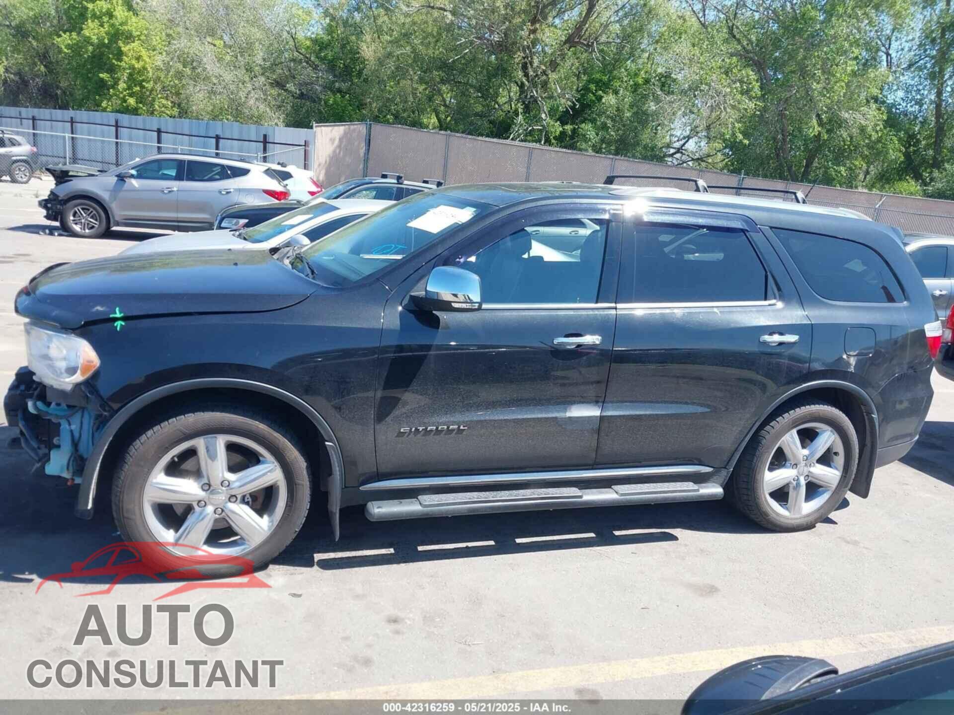 DODGE DURANGO 2013 - 1C4SDJET5DC602192