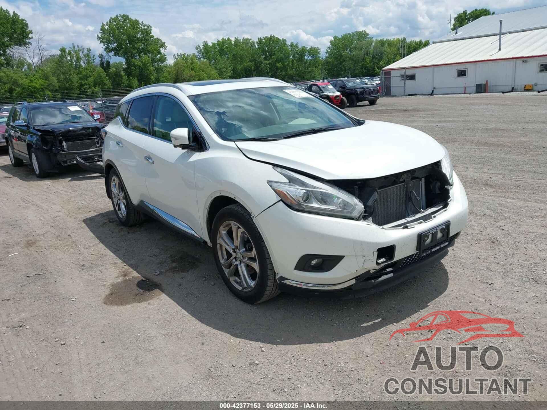 NISSAN MURANO 2015 - 5N1AZ2MH7FN242619