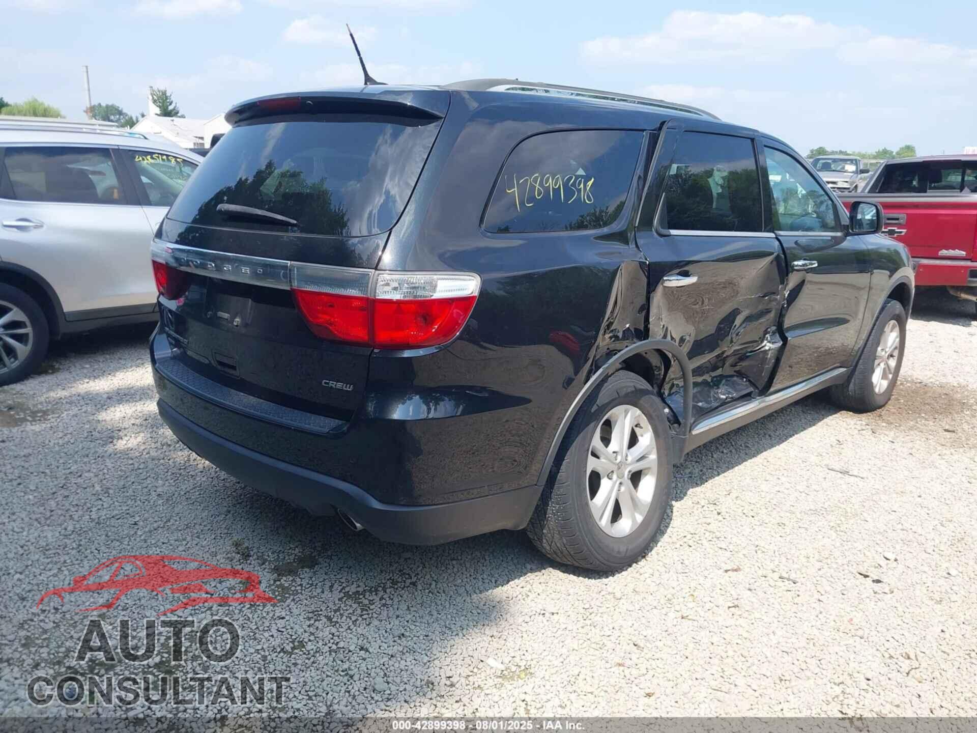 DODGE DURANGO 2013 - 1C4RDJDG2DC593017