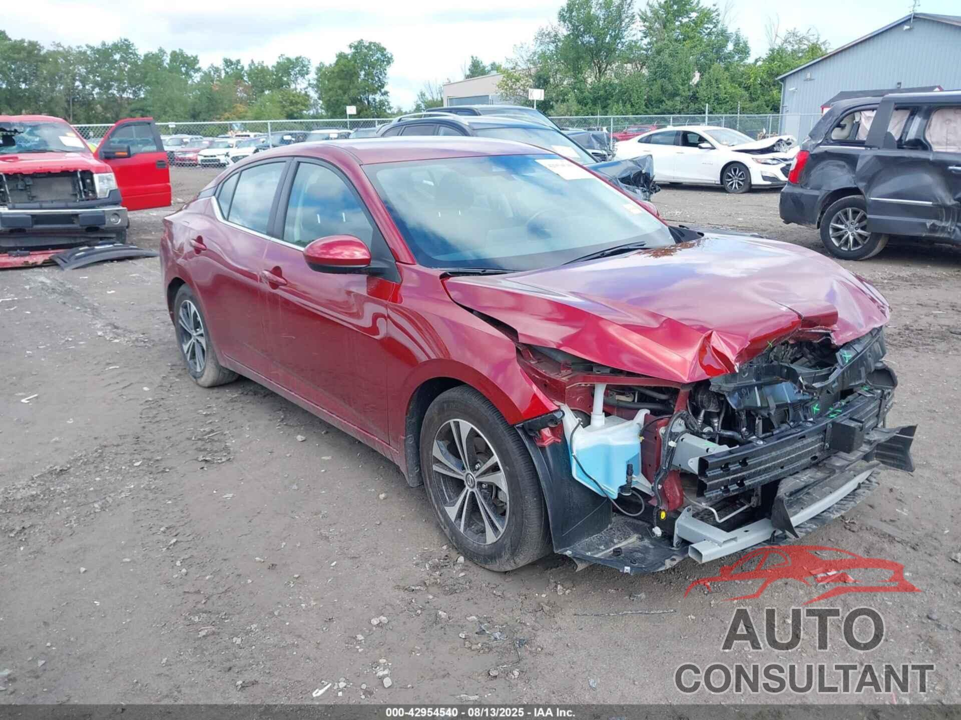 NISSAN SENTRA 2022 - 3N1AB8CV8NY272252