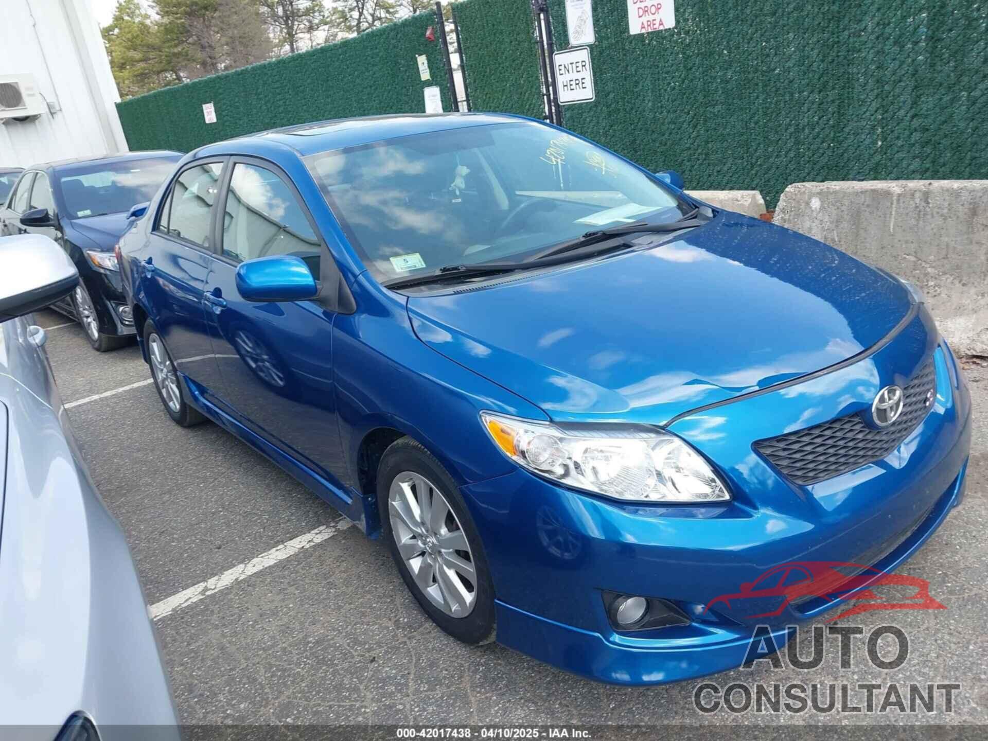 TOYOTA COROLLA 2010 - 2T1BU4EE9AC285040
