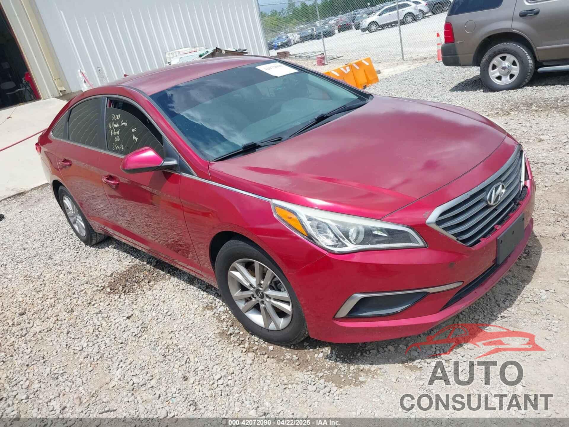 HYUNDAI SONATA 2016 - 5NPE24AF8GH315118