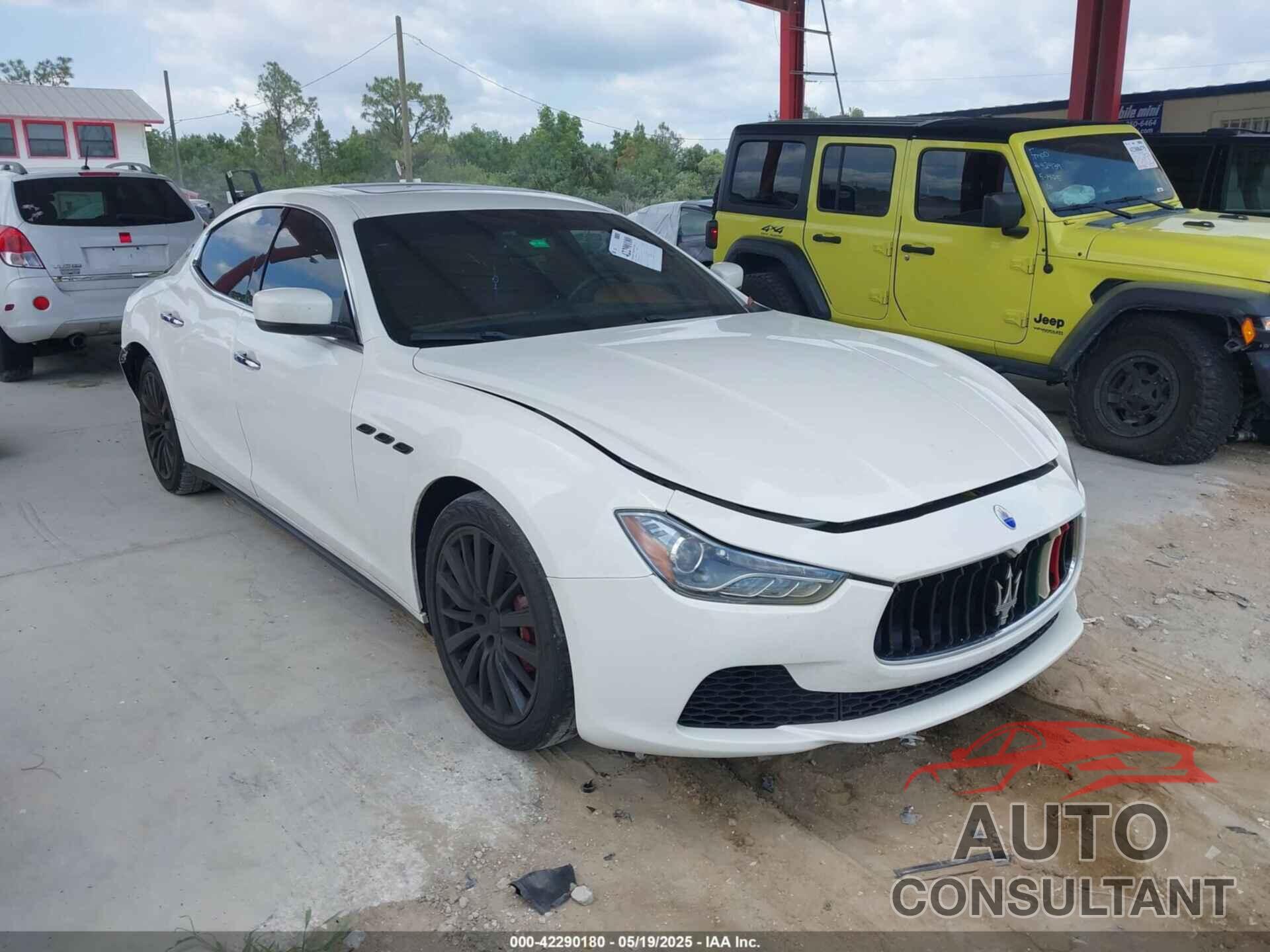 MASERATI GHIBLI 2016 - ZAM57RSA3G1171238